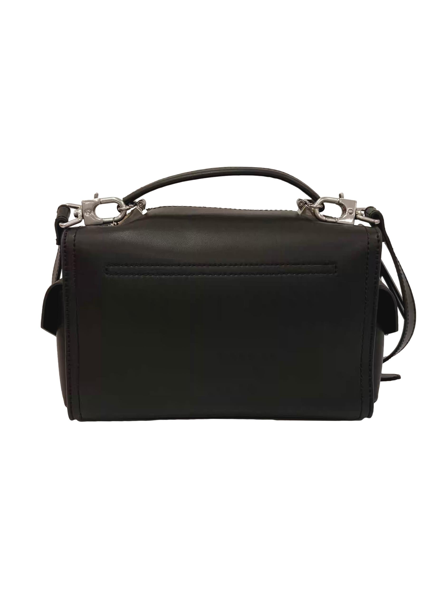 Black Leather Austen Crossbody Bag CSN