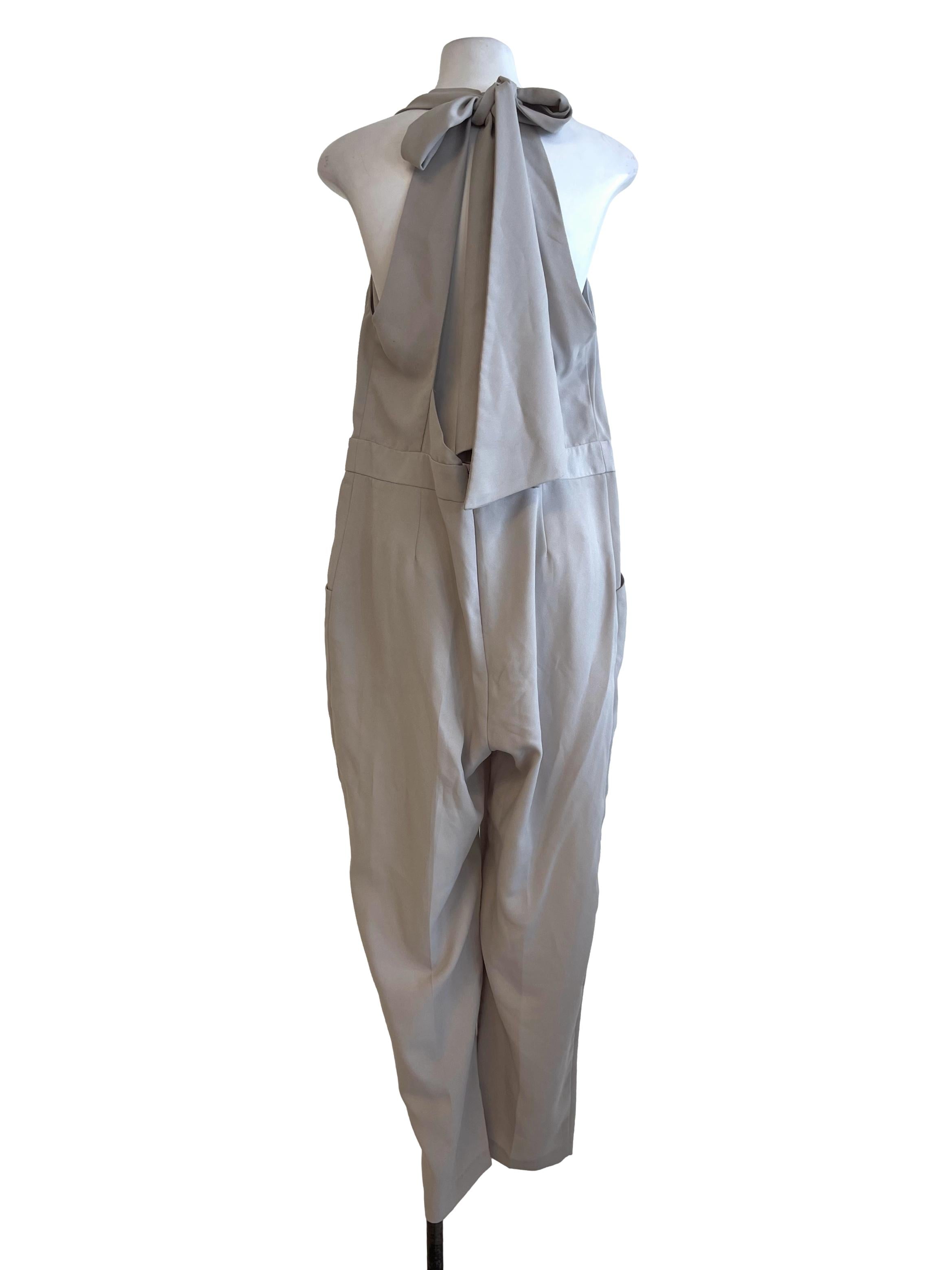 Light Grey Baggy Jumpsuit