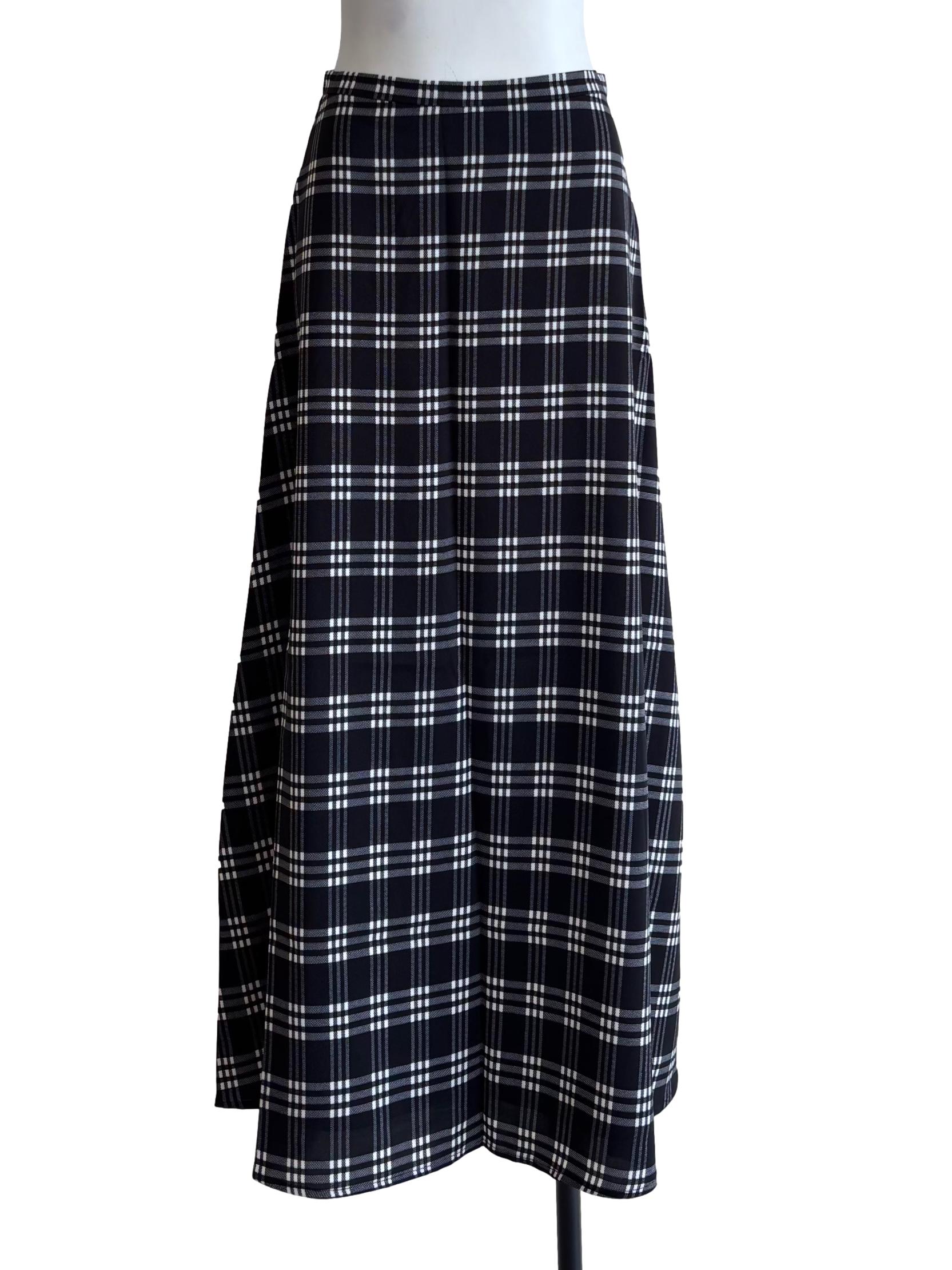 Black Seraine Maxi Skirt