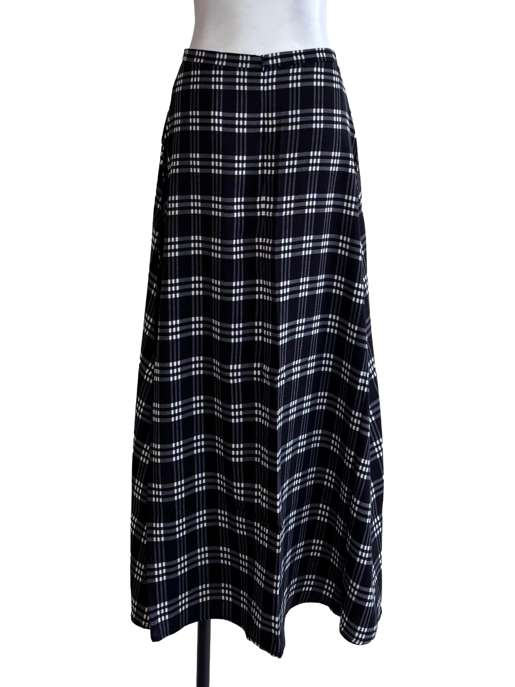 Black Seraine Maxi Skirt
