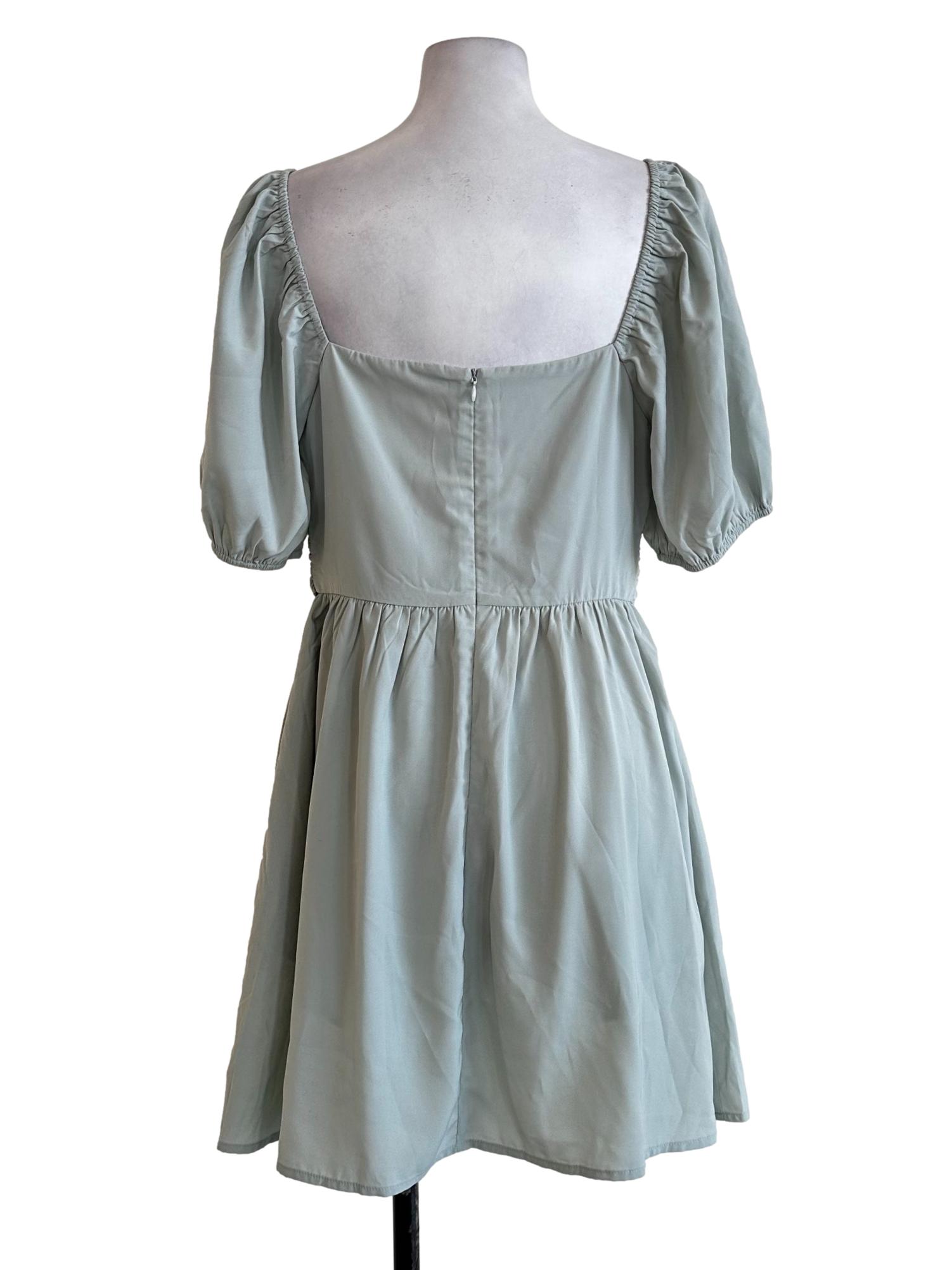 Mint Green Plain Romper
