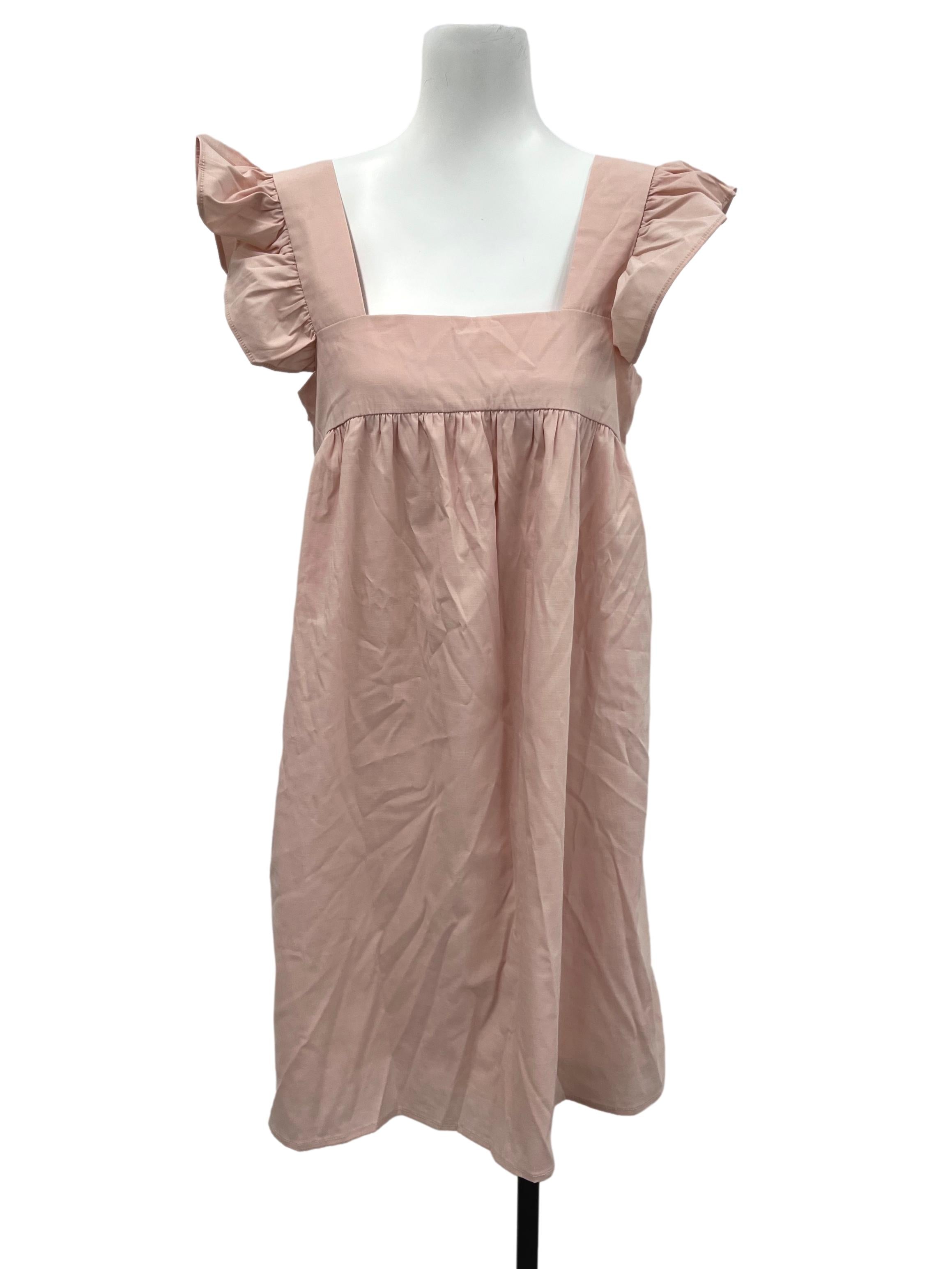 Jump Eat Cry Pink Babydoll Ress | REFASH