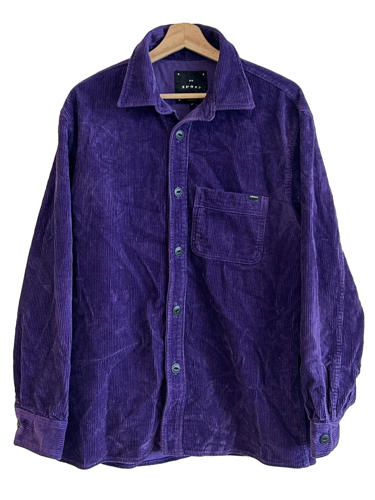 Purple Corduroy Shirt