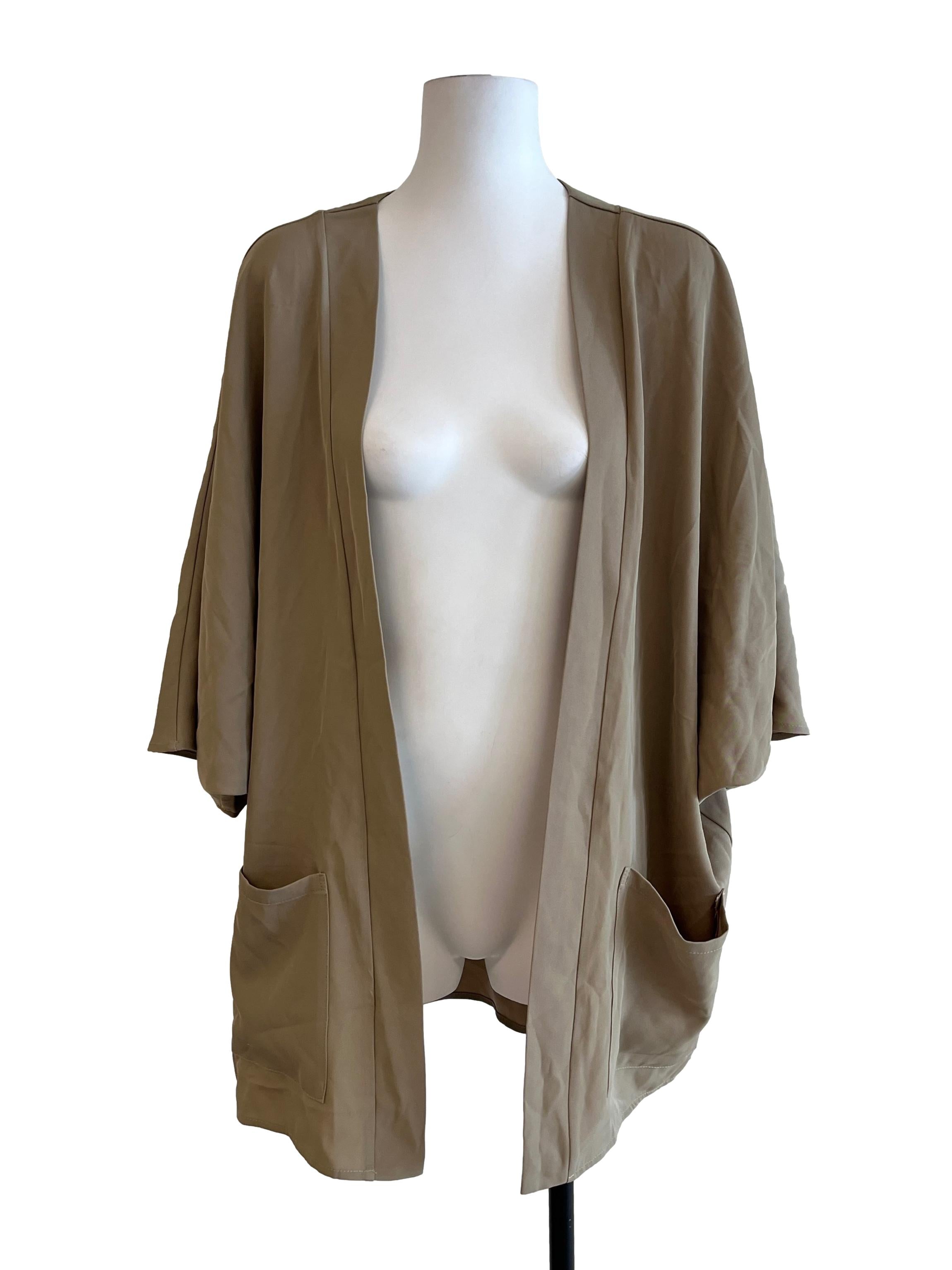 Flaxen Yellow Cardigan
