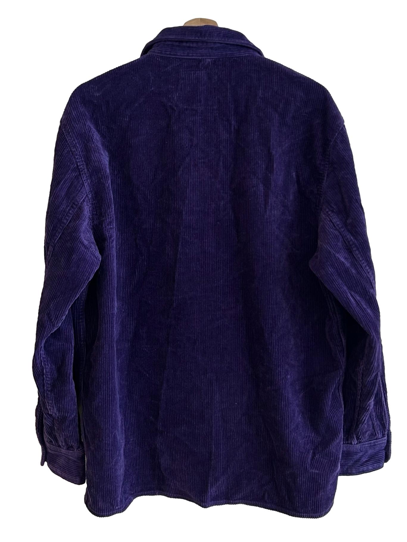 Purple Corduroy Shirt