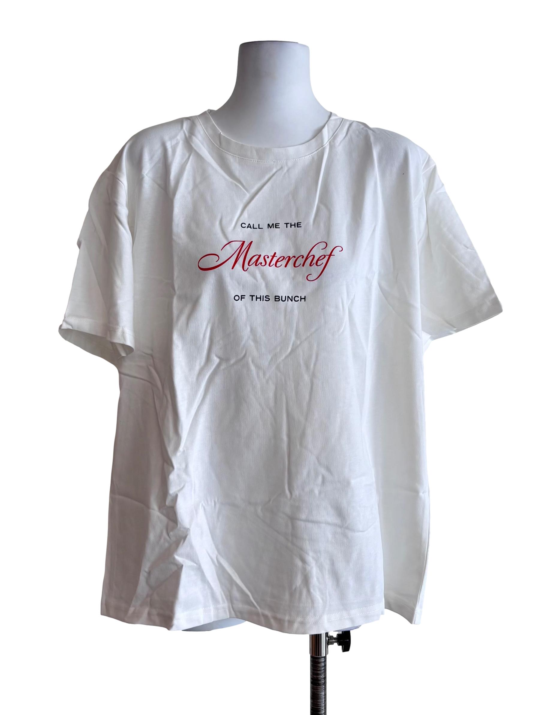 White Personali-Tees - Masterchef