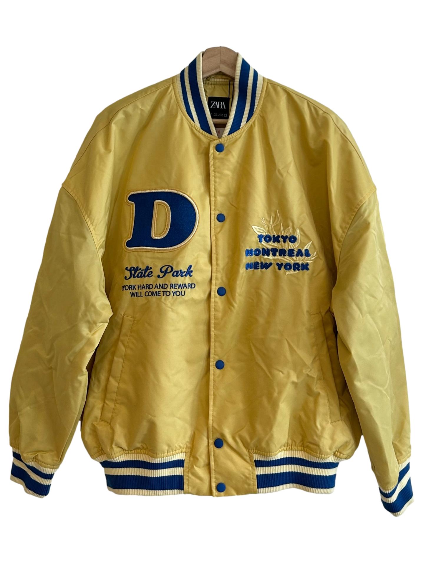 Mustard Yellow Bomber Jacket
