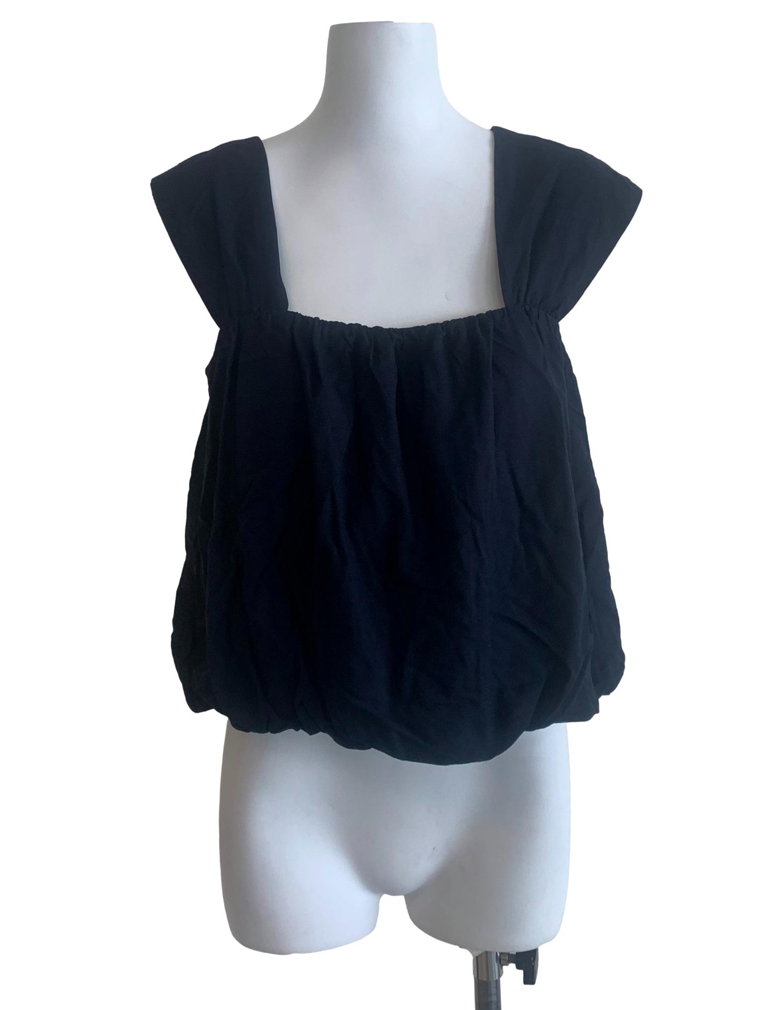 Berry Blue Queen Anne Top