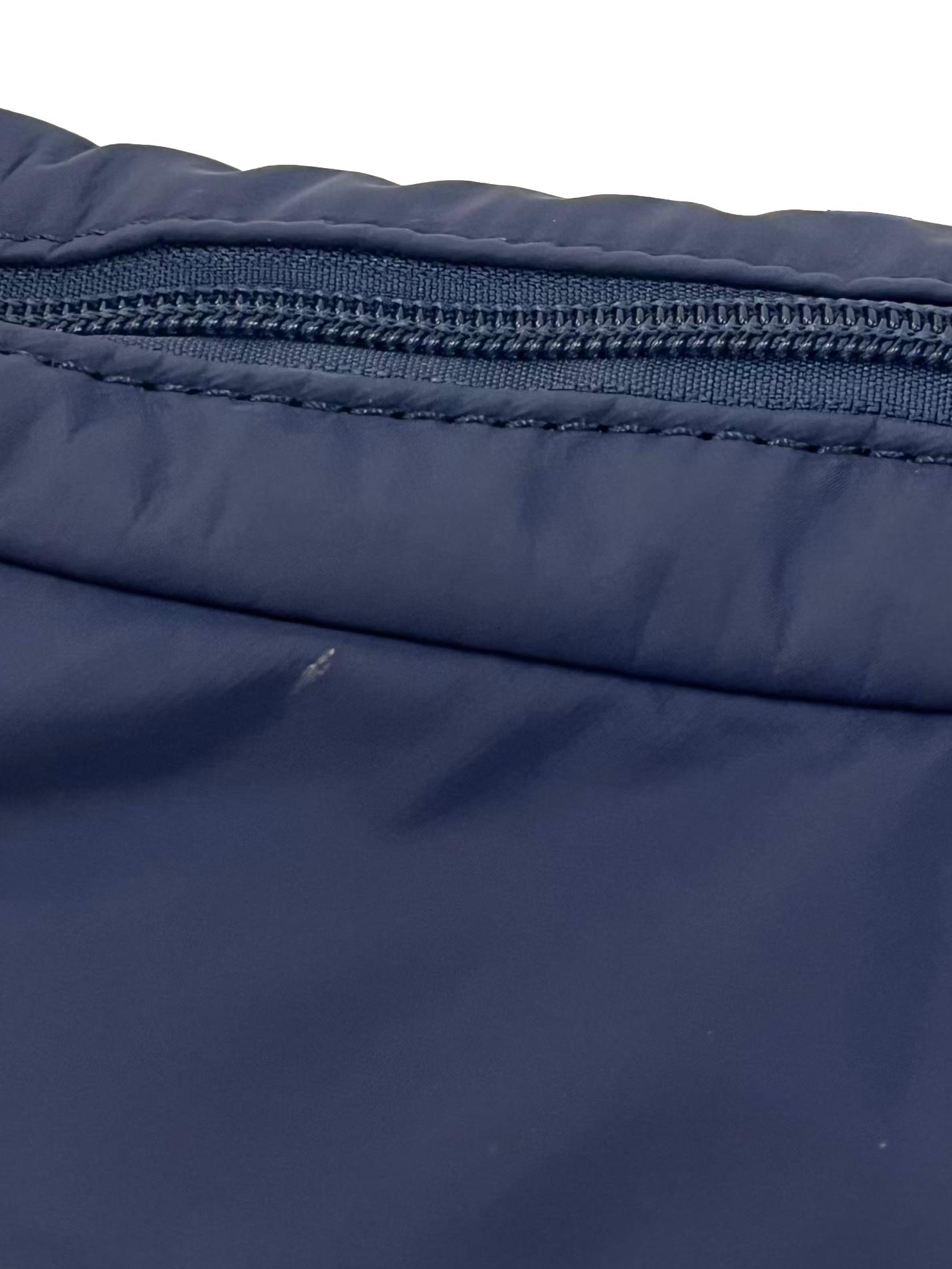 Blue Crossbody Bag With Adjustable Straps