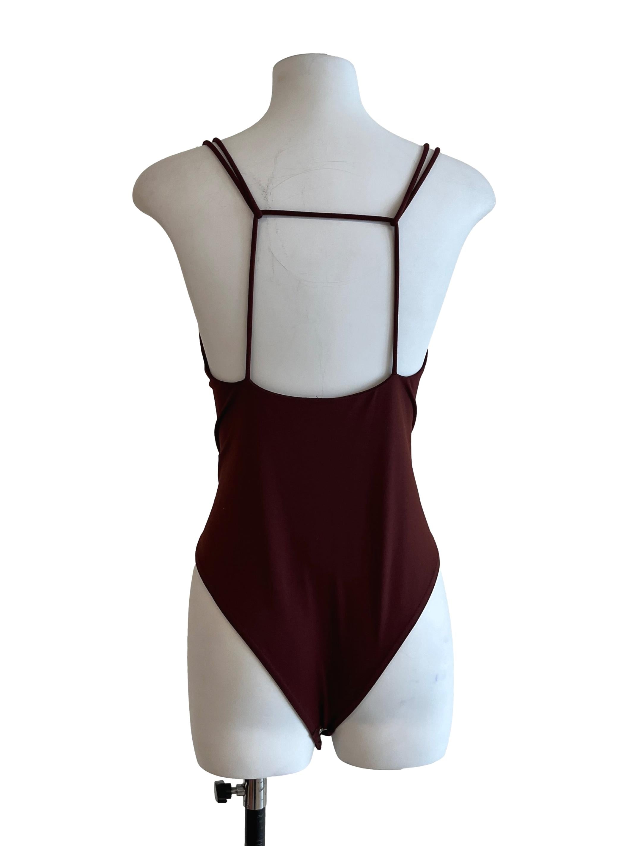Cinnamon Brown Swimsuit
