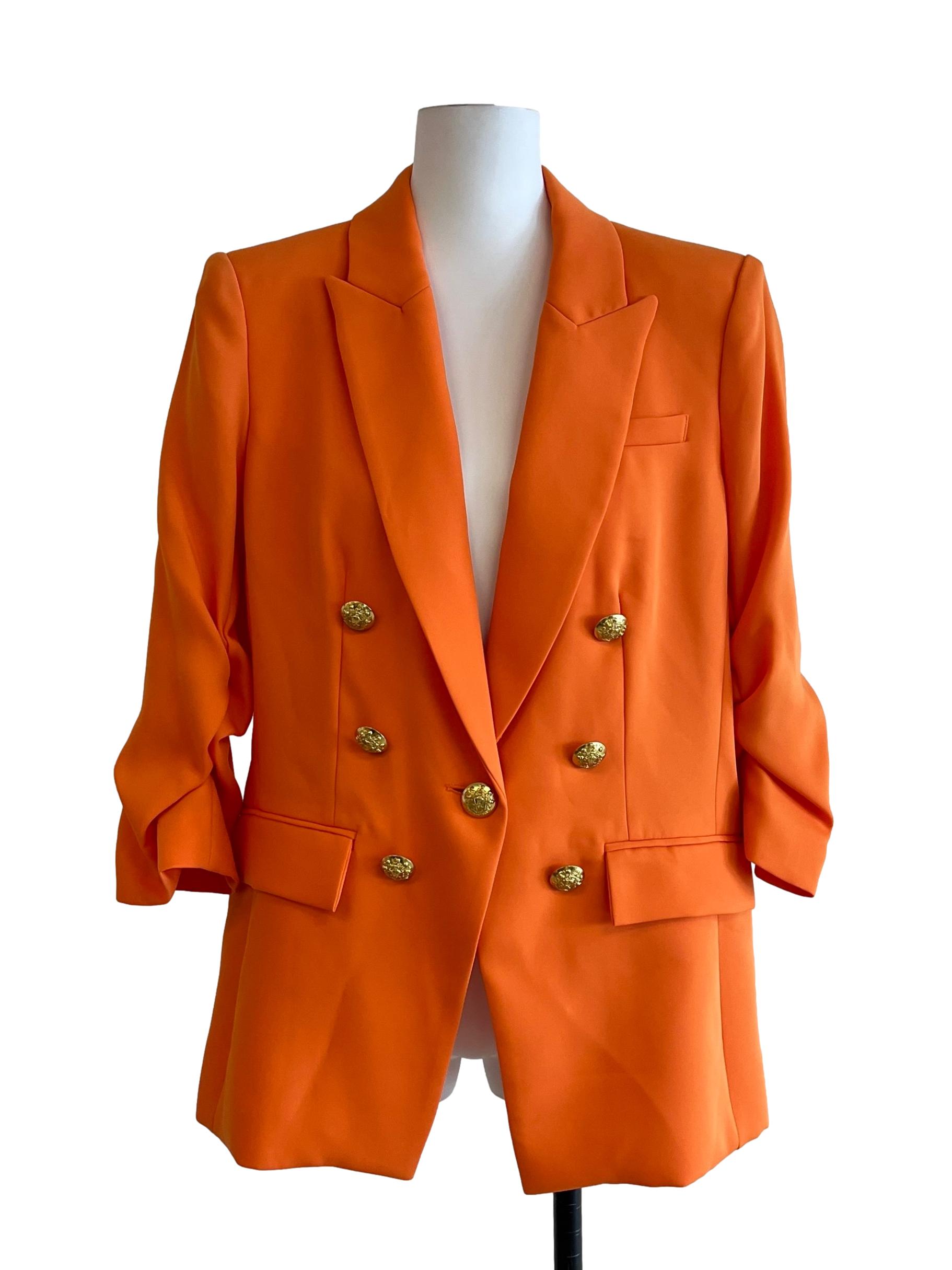 Sunset Orange Blazer