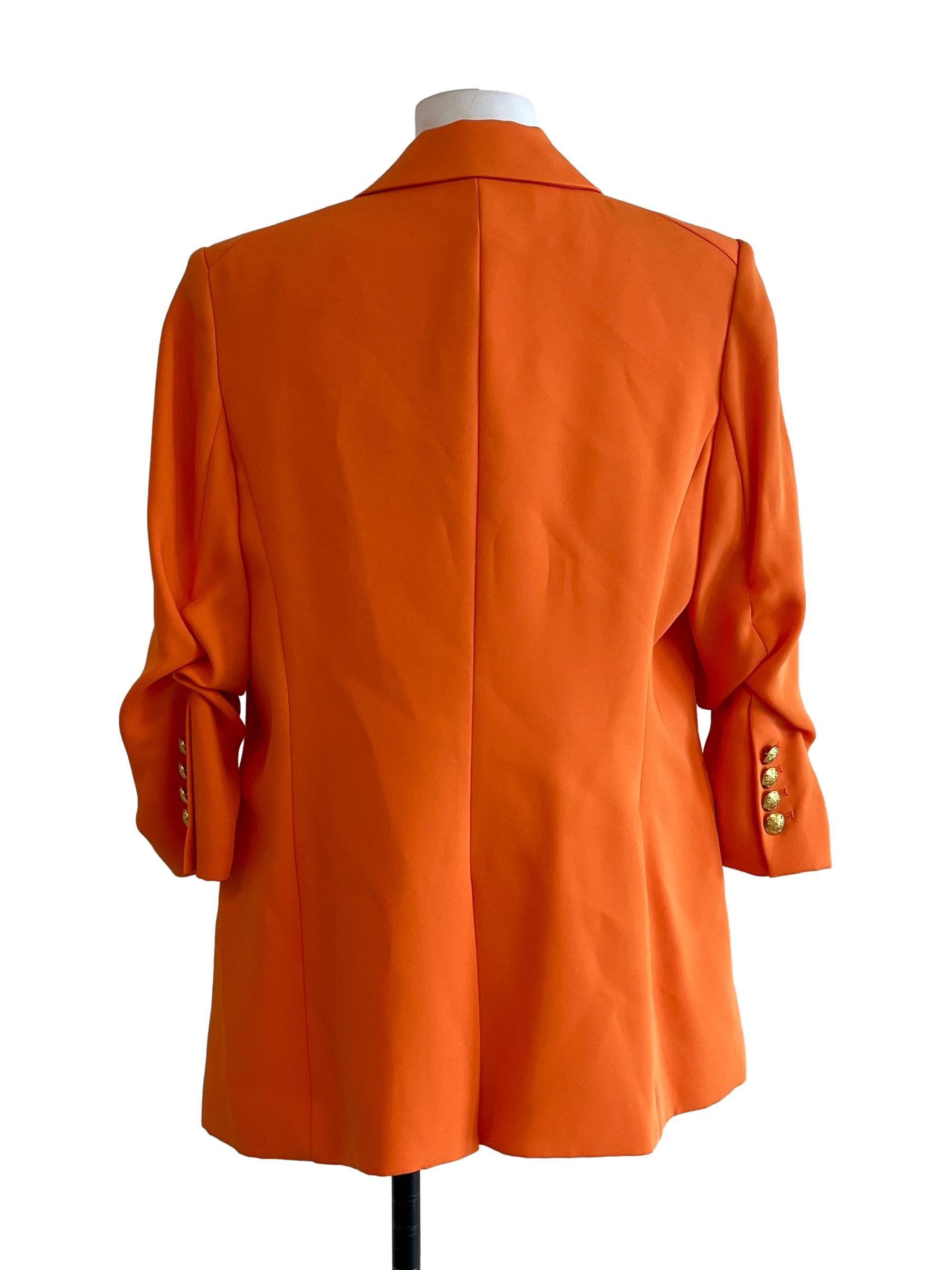 Sunset Orange Blazer