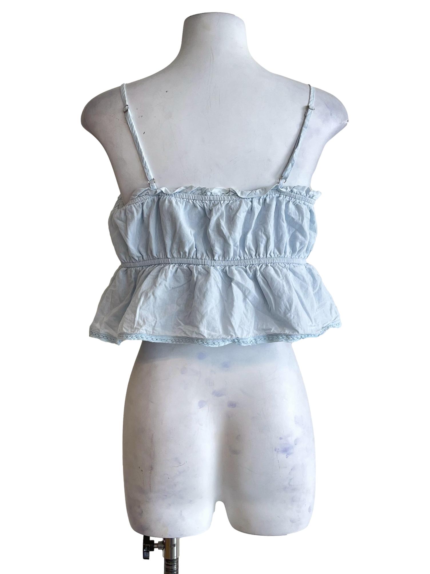 Sky Blue Spaghetti Strap Top
