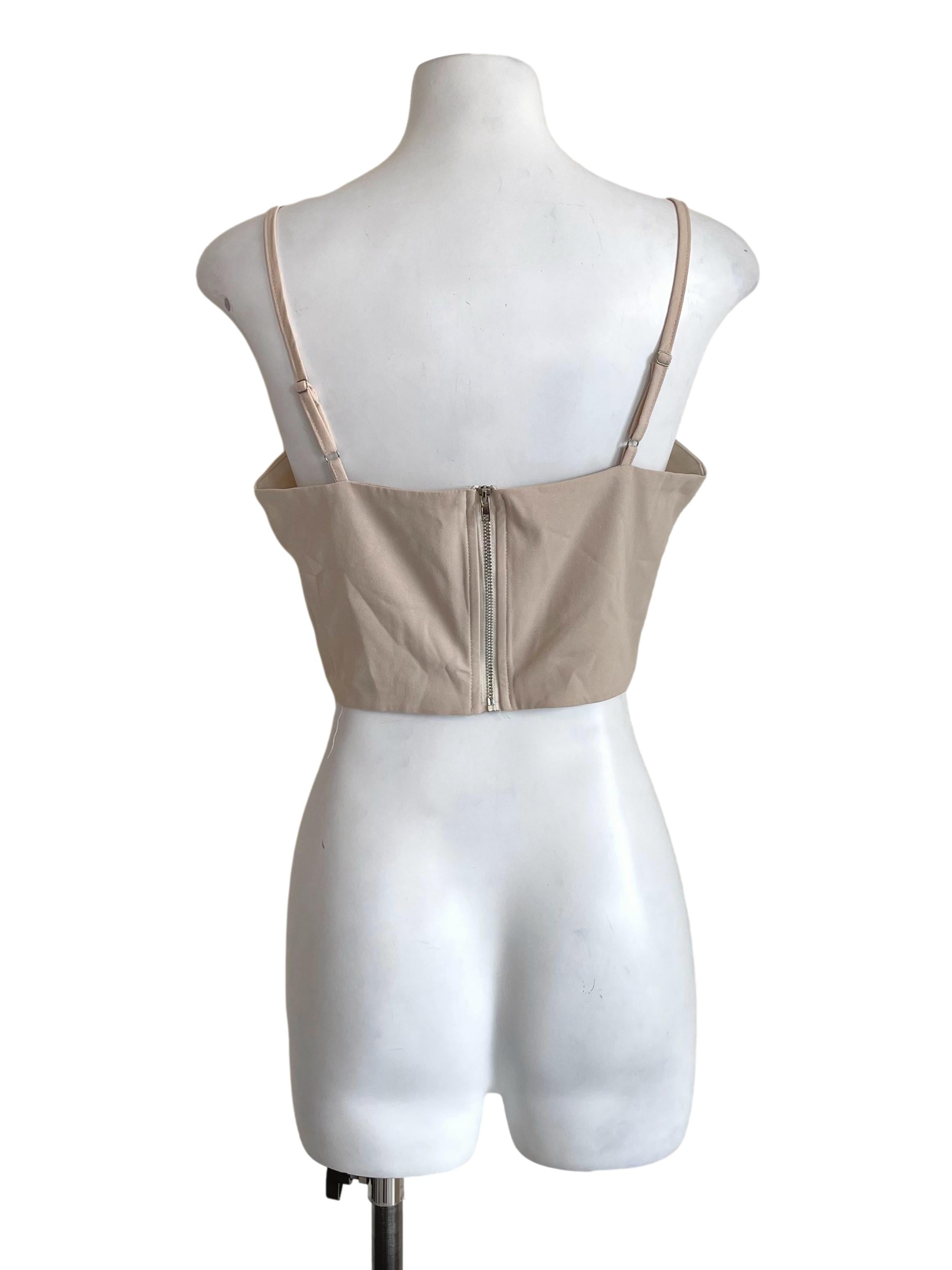 Cream Cami Tube Top TTR