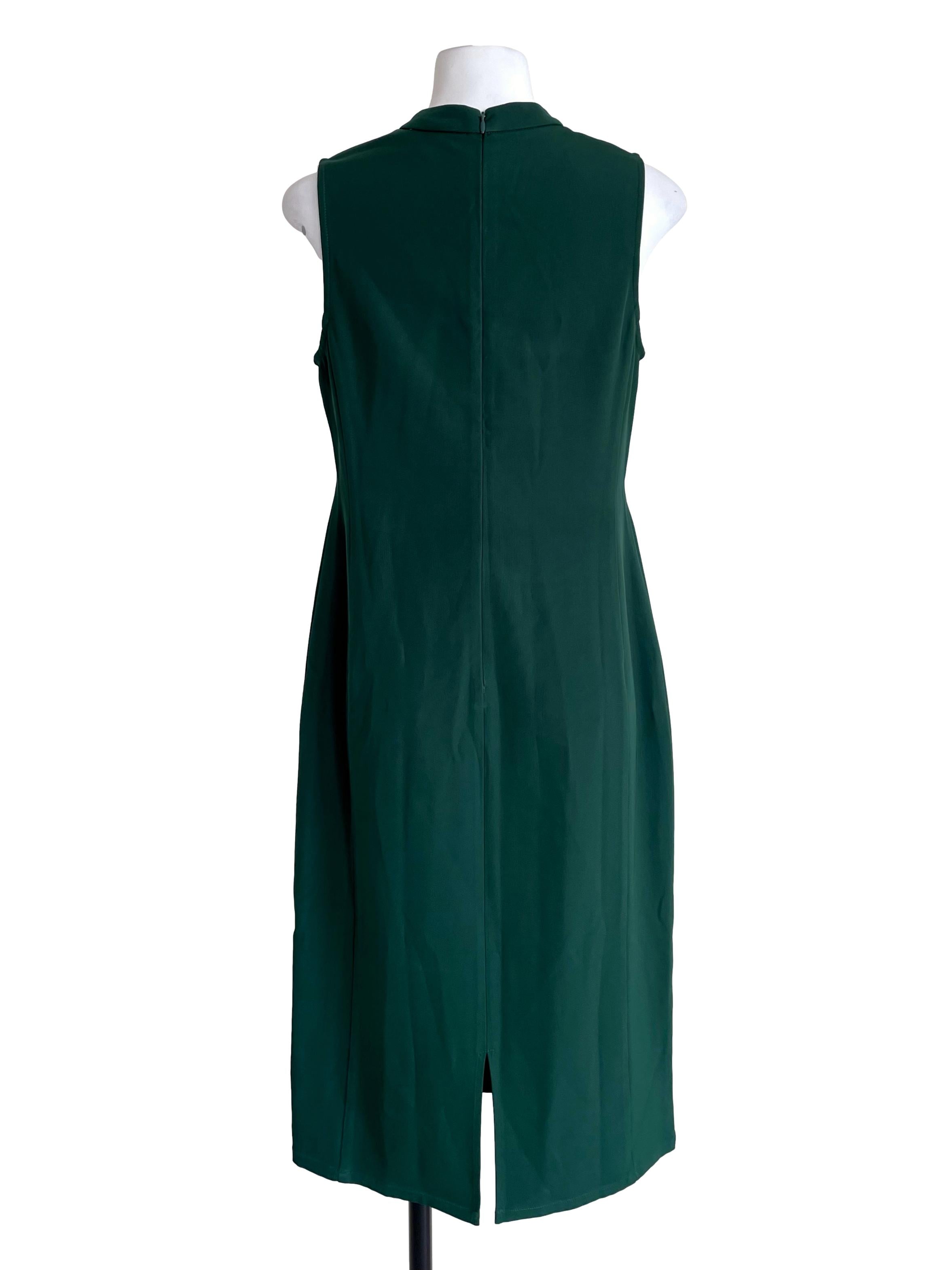 Pine Round Neck Slip Dress LB