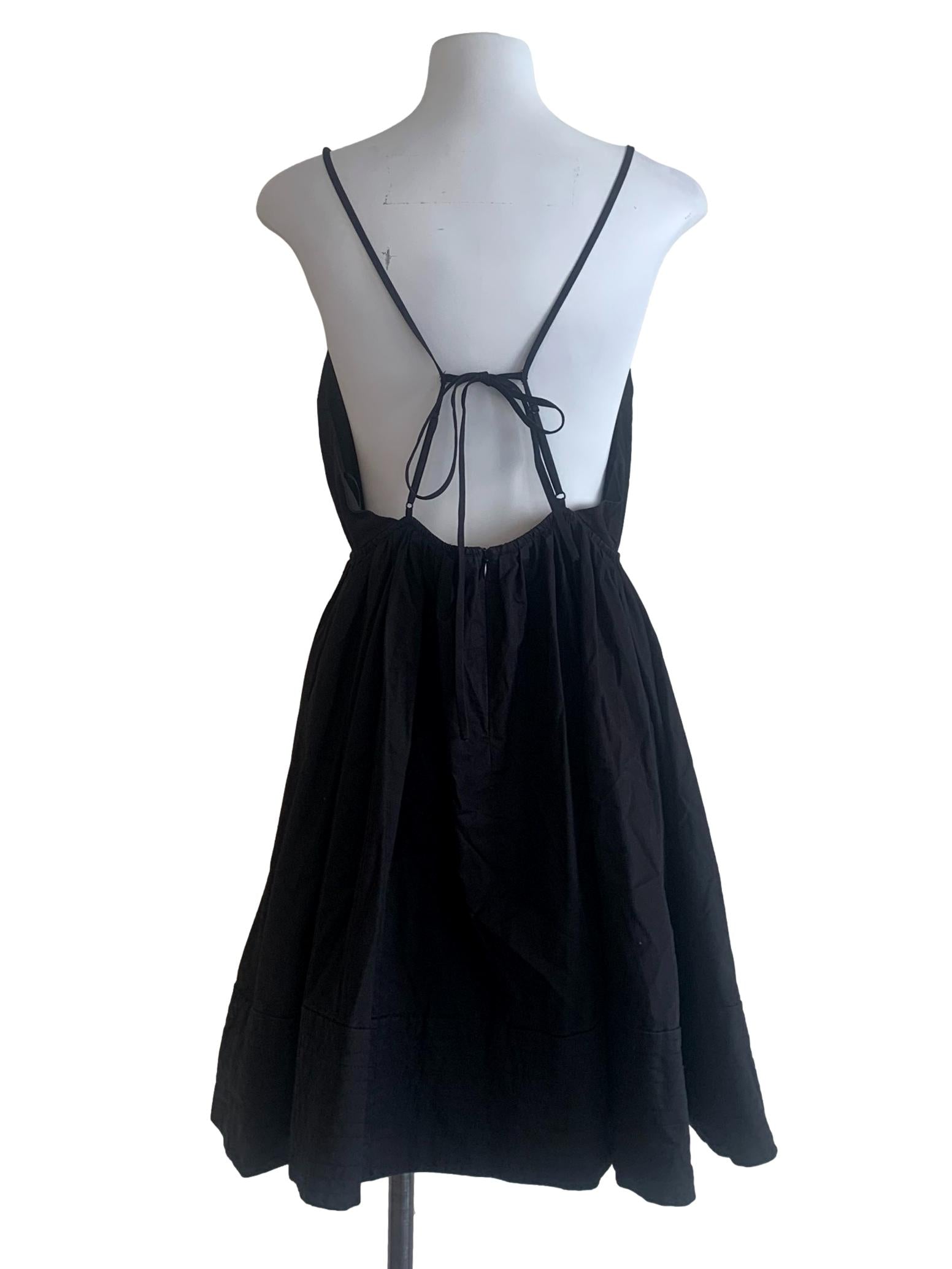 Ink Black Sun Dress