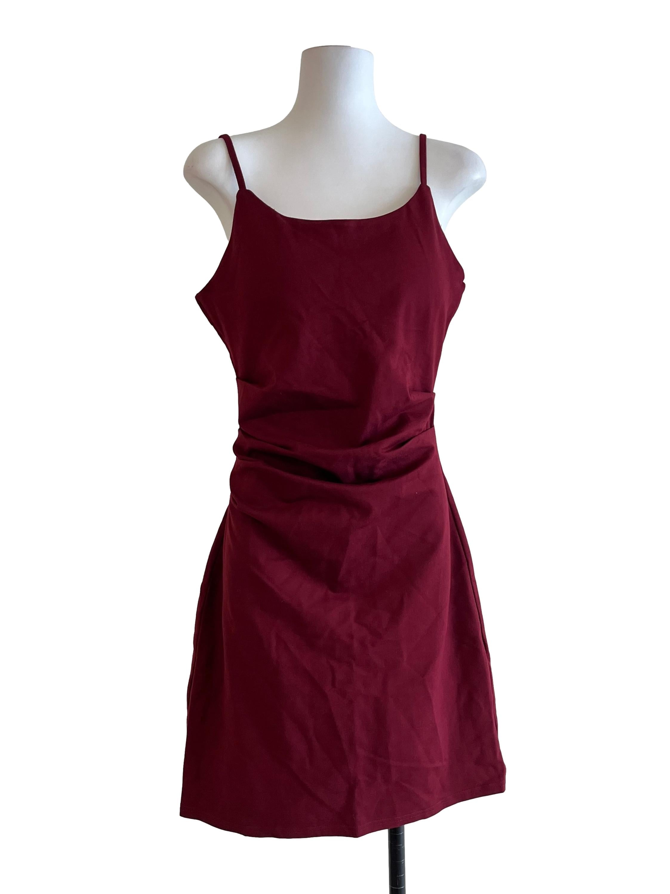Ruby Red Mini Dress