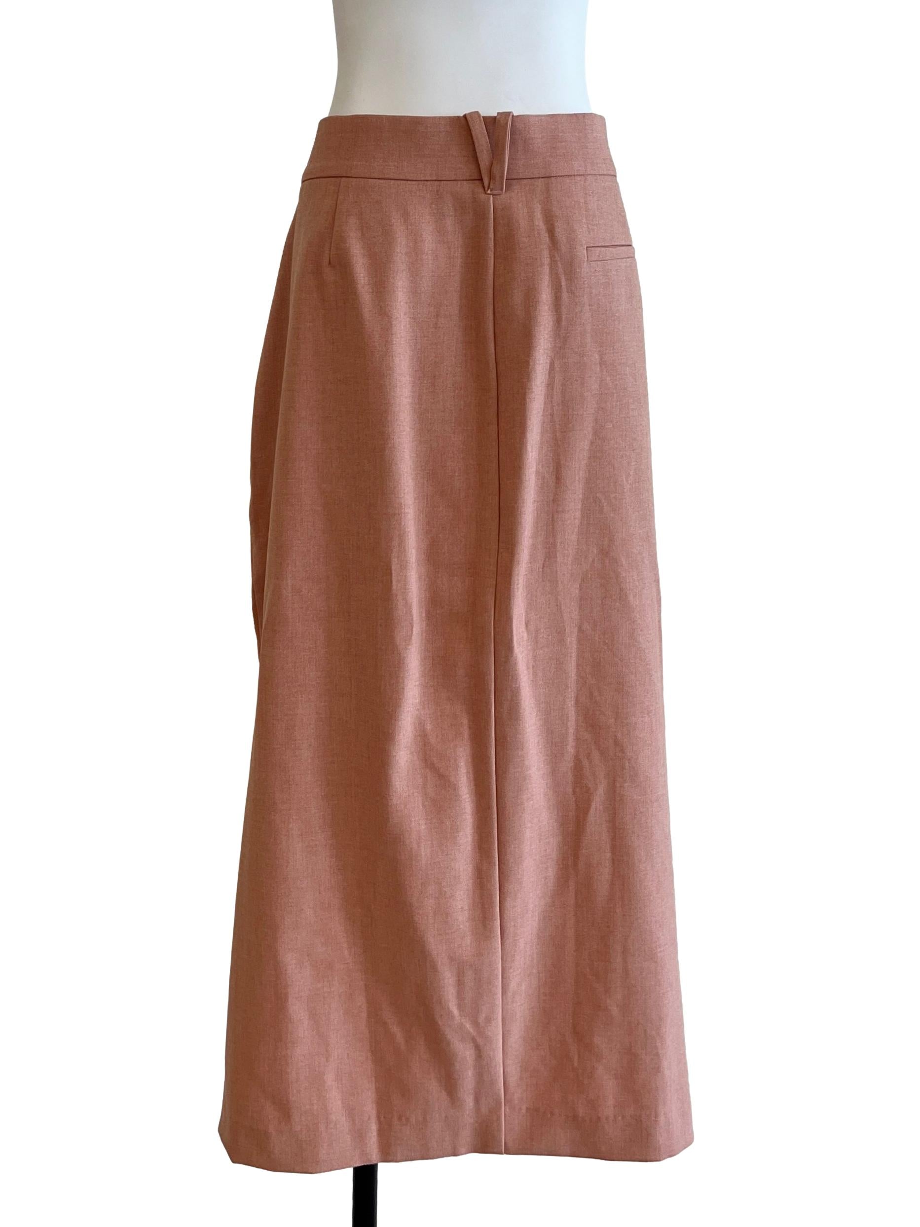 Coral Pink Skirt