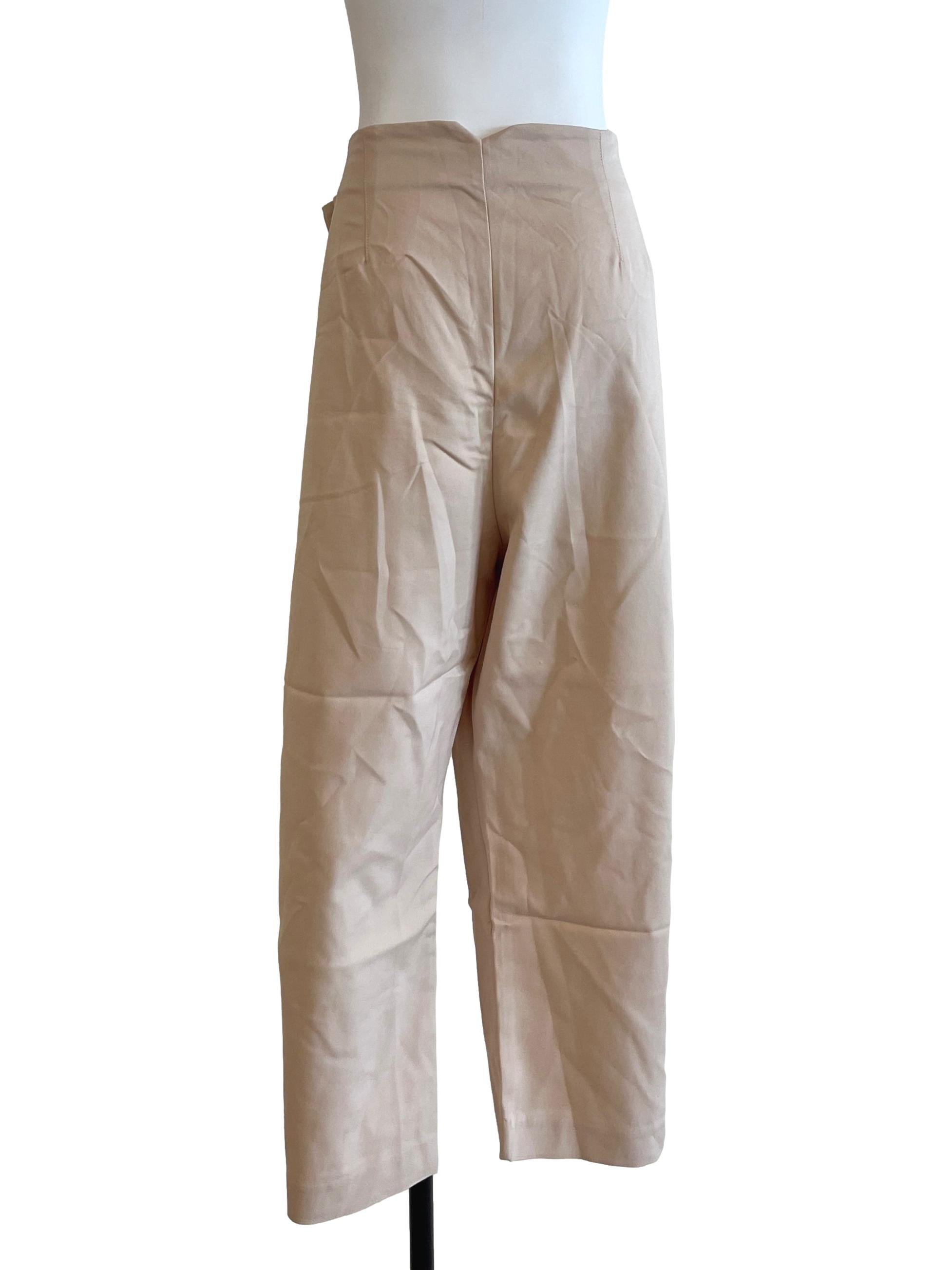 Parchment White Long Pants