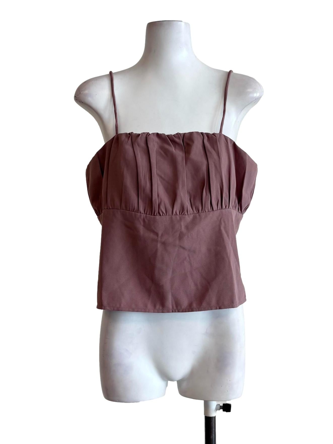 Dusty Rose Spaghetti Strap Top