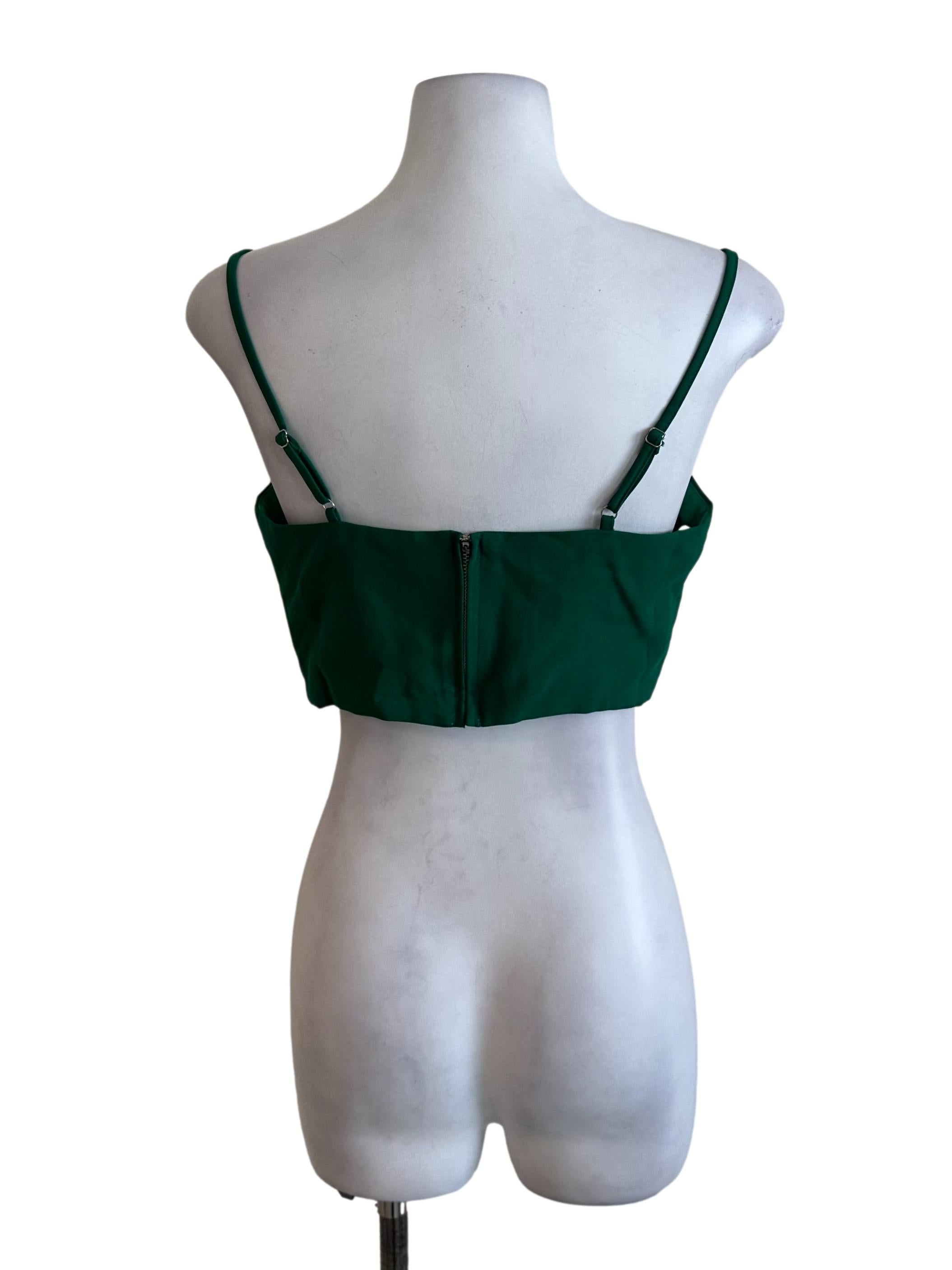 Emerald Green Spaghetti Strap Top