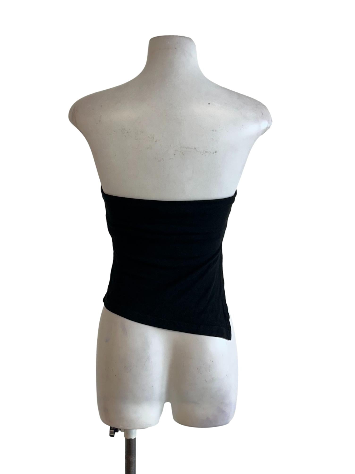Black Padded Tube Top