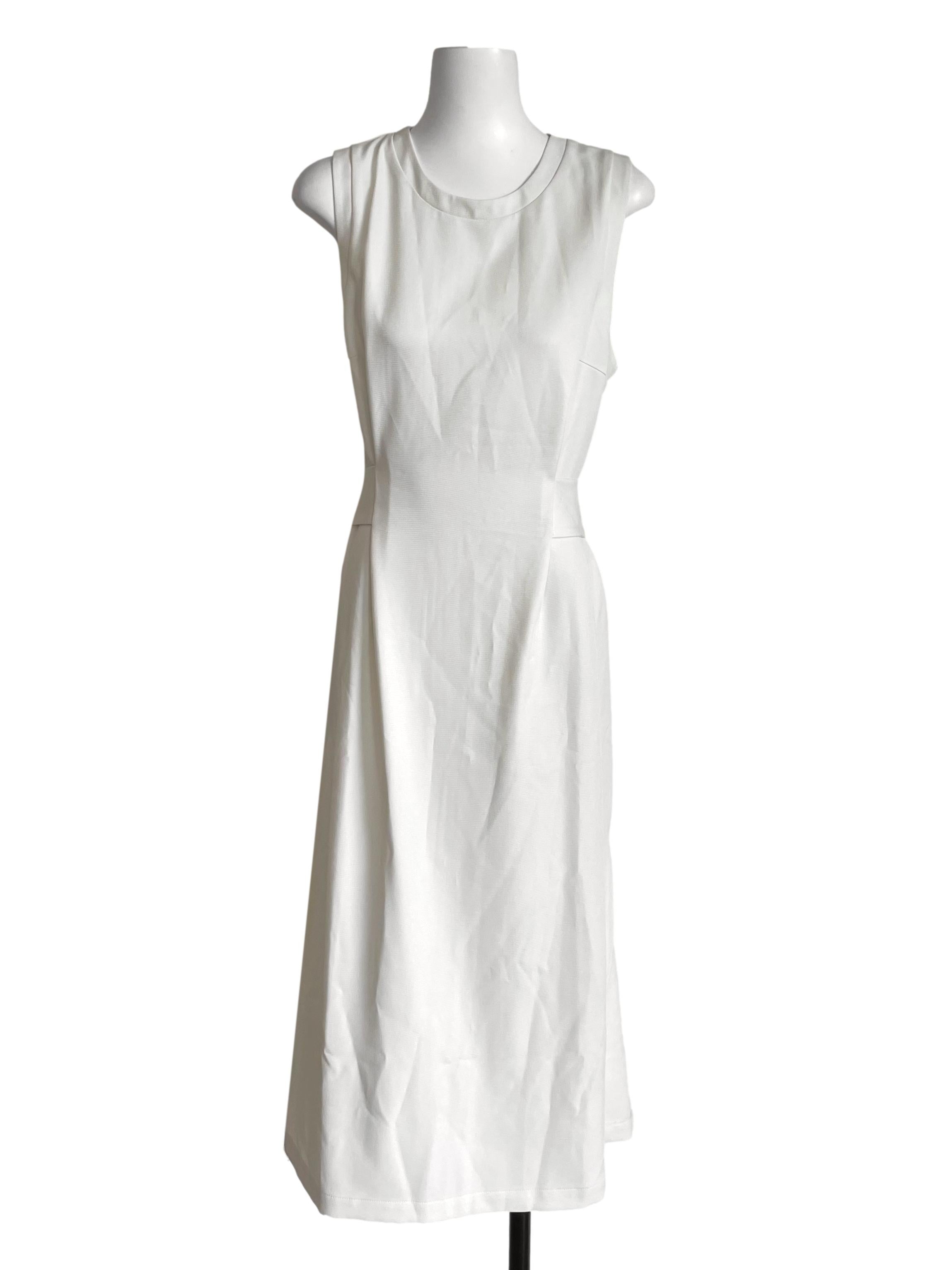Chiffon Waist Tie Shift Dress LB