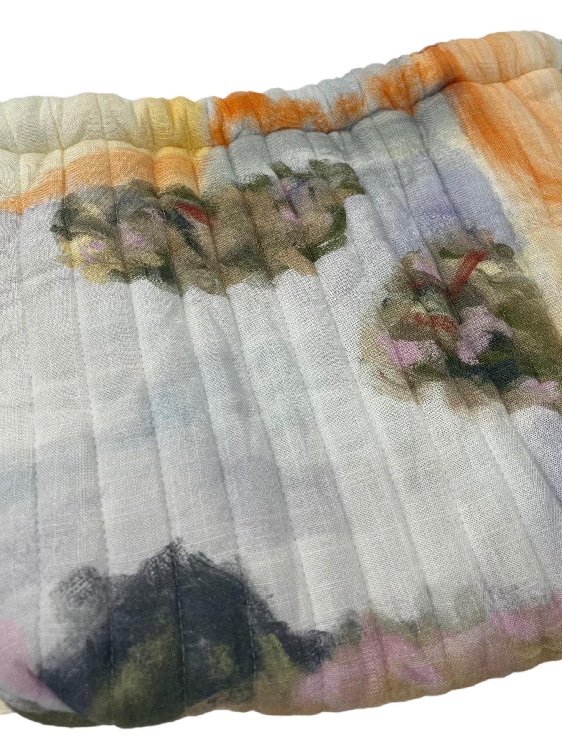 Kids Multicolour Abstract Print Drawstring Bag OSN