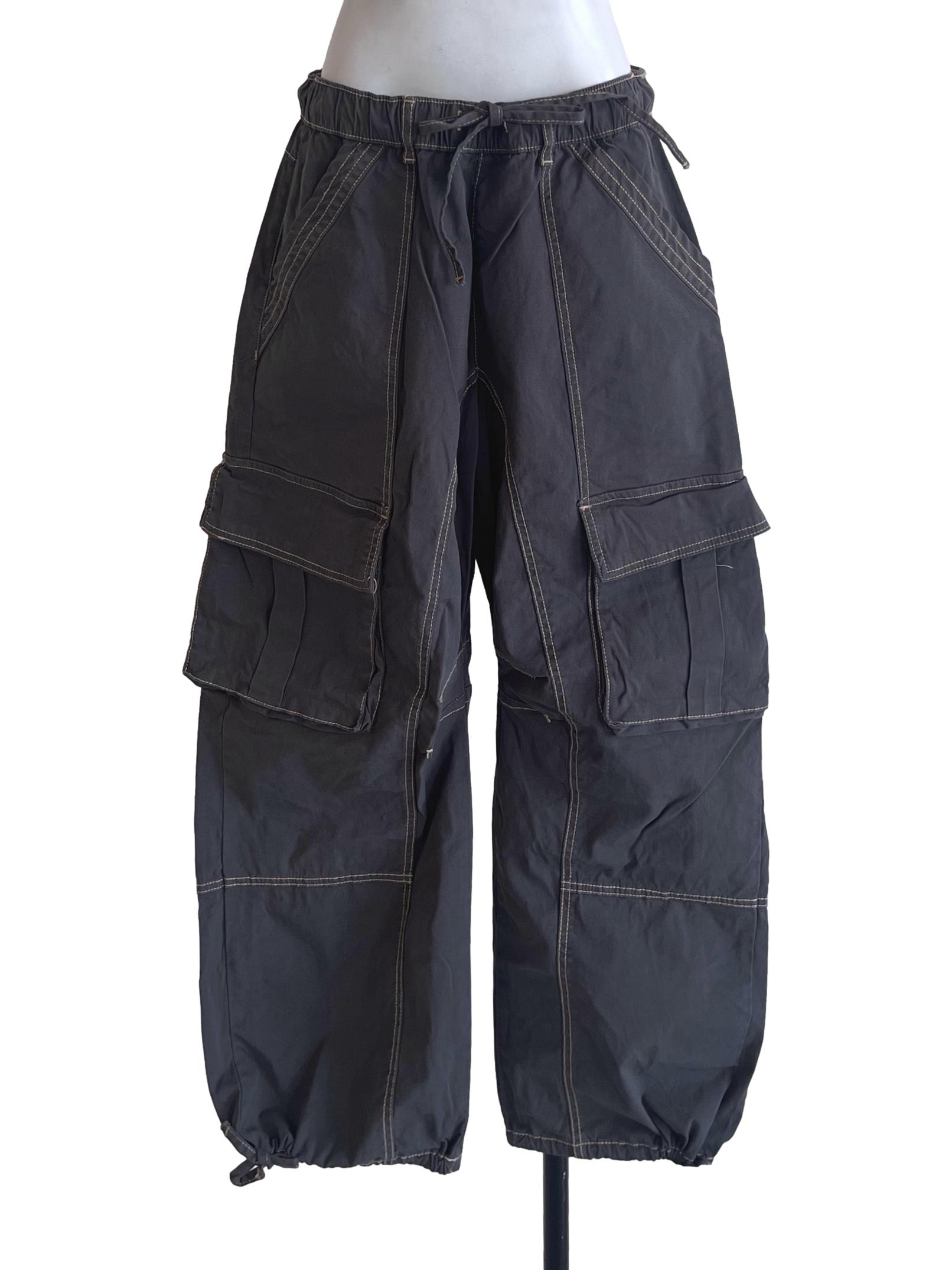 Anchor Grey Cargo Pants