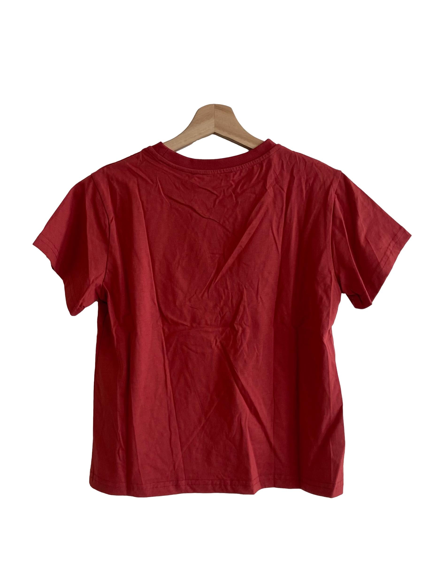 Red Kids Fortune Cat Tee