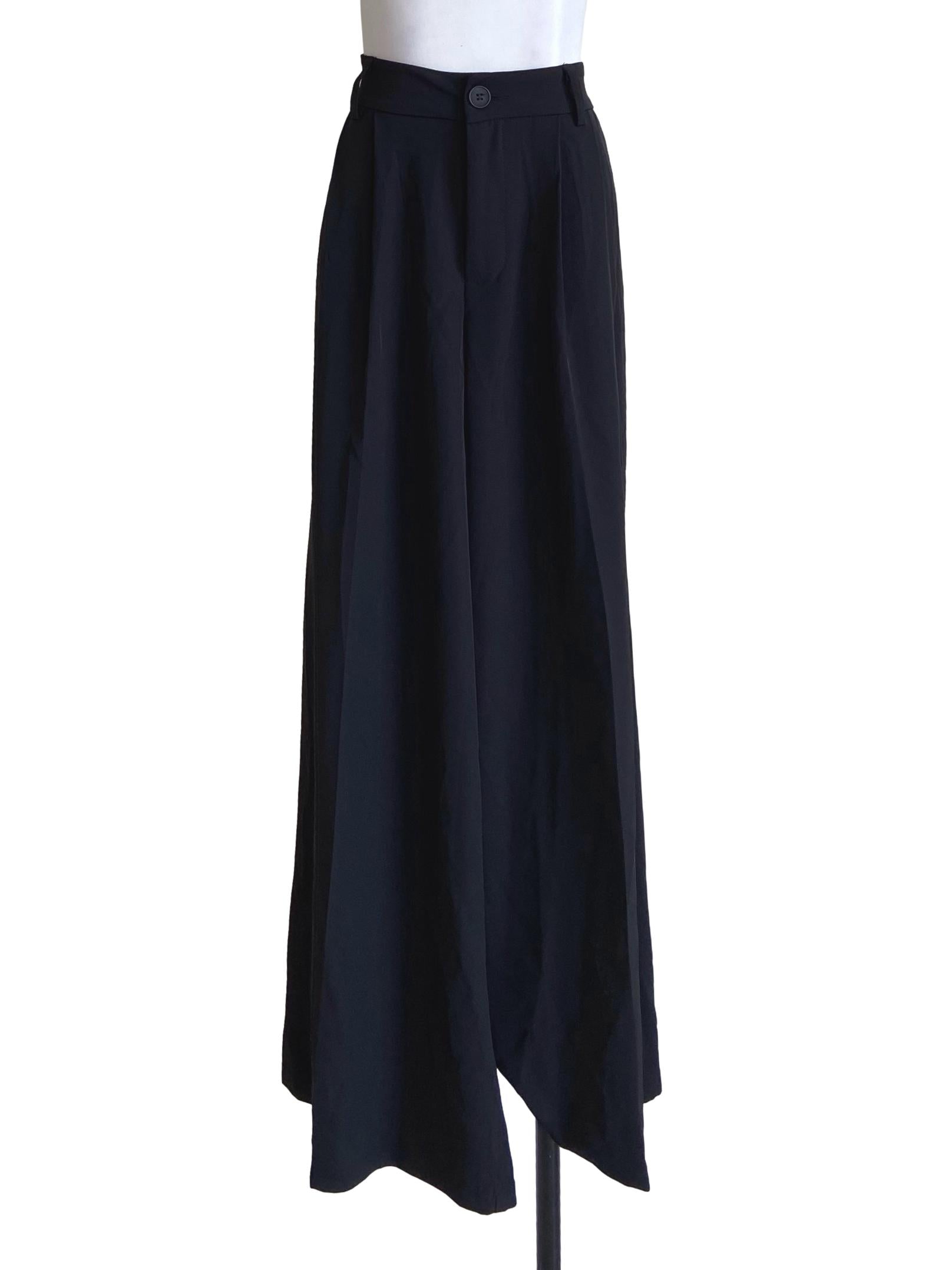 Black Palazzo Long Pants
