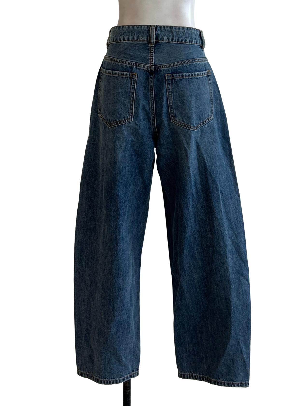 Medium Blue Denim Curvy Jeans