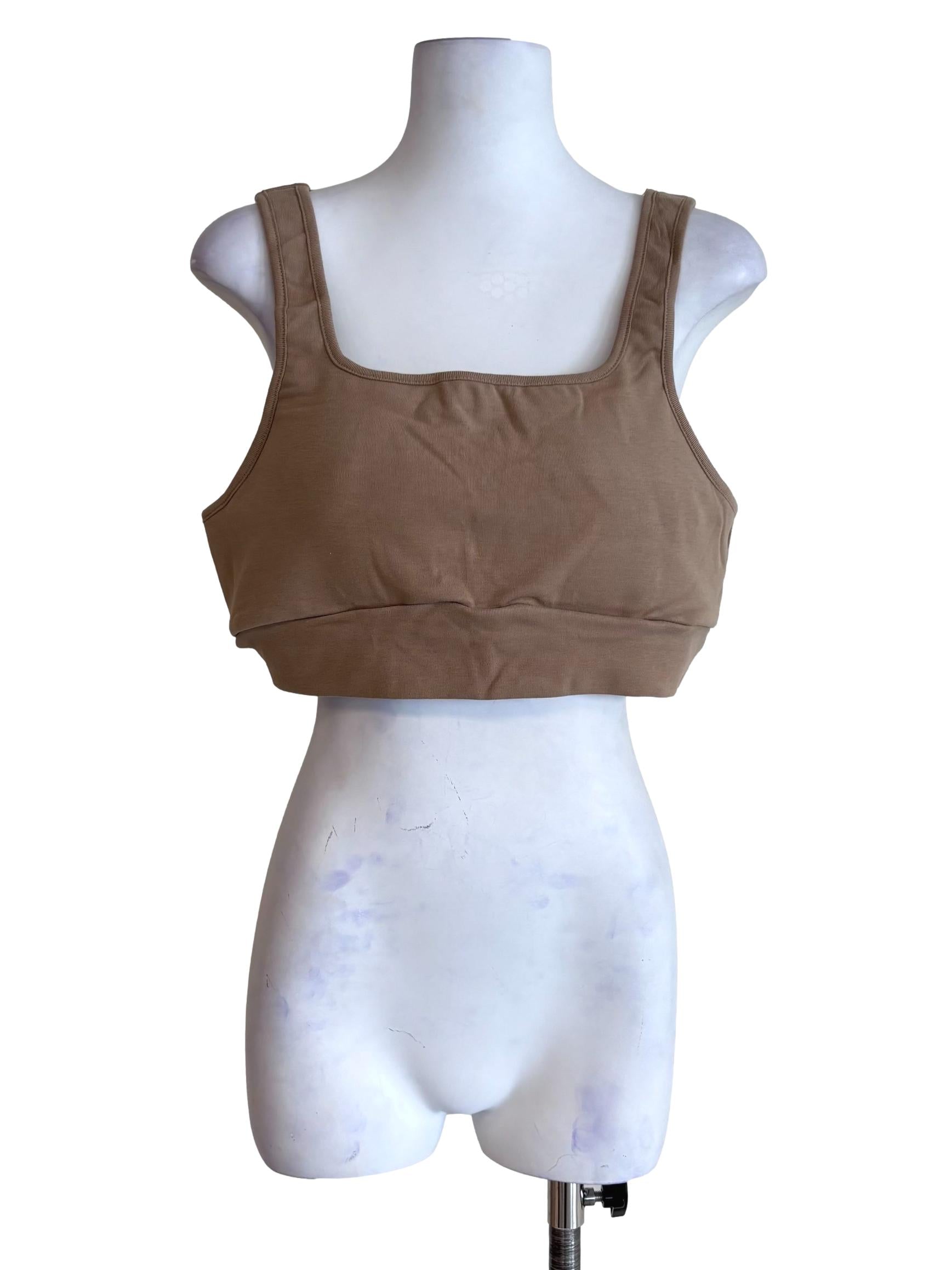 Brown Maci Padded Top