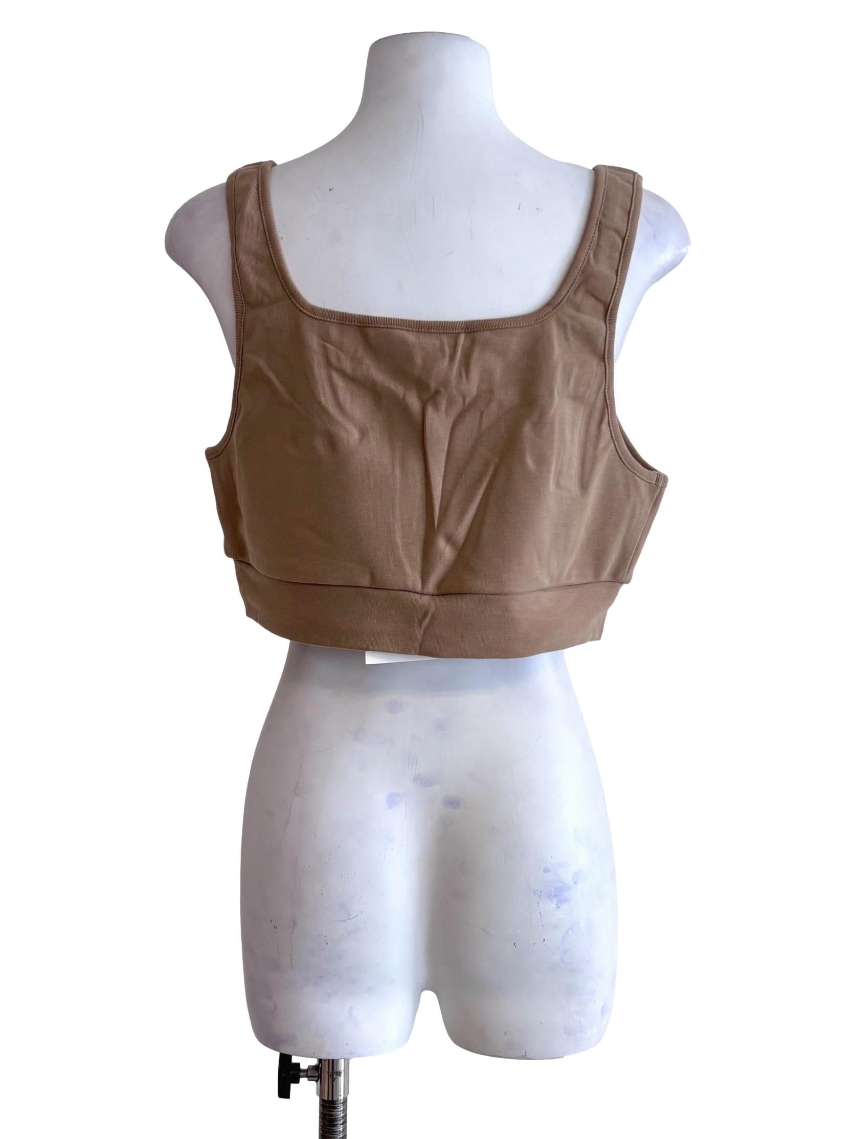 Brown Maci Padded Top