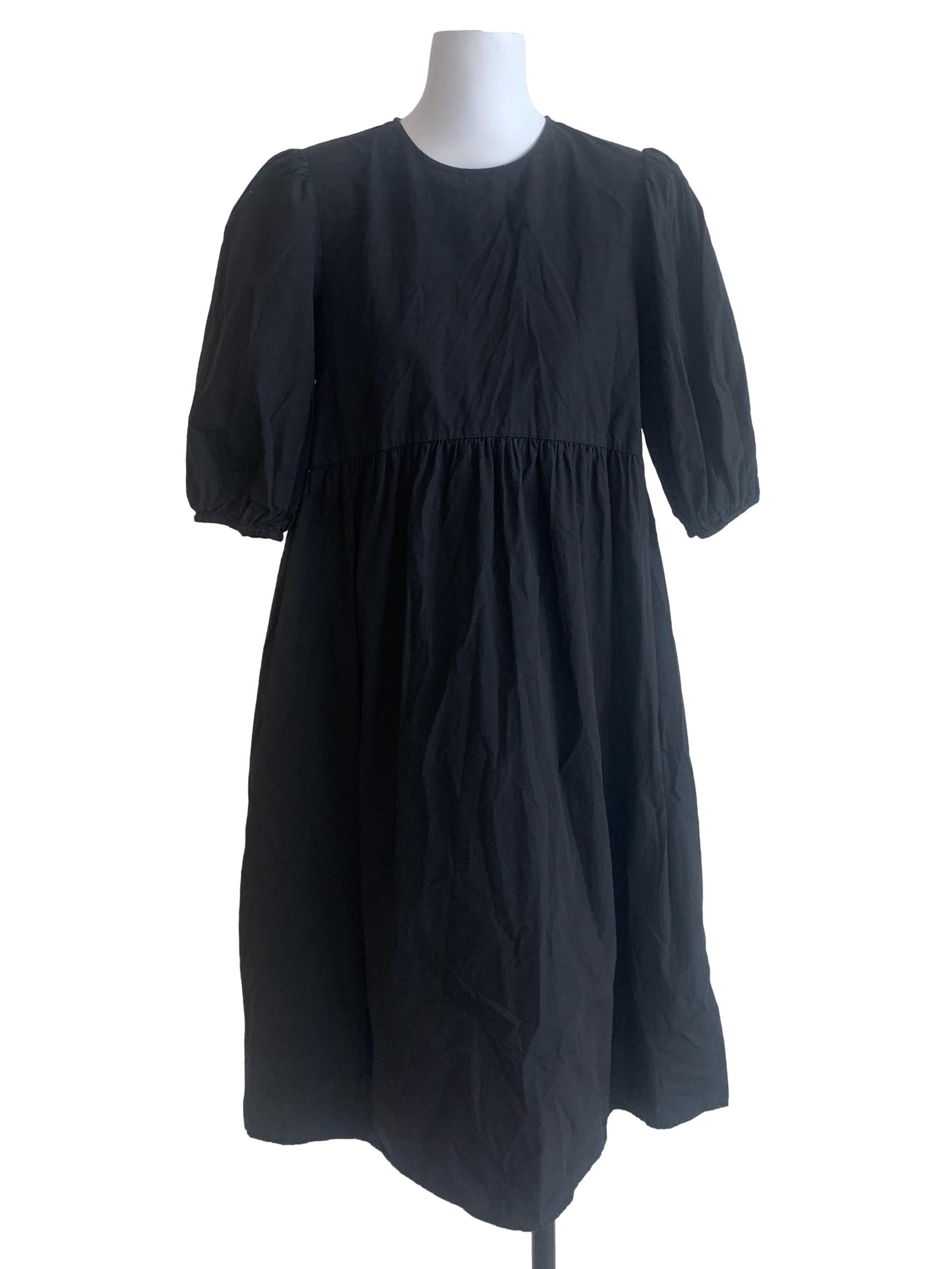 Crow Black Empire Dress