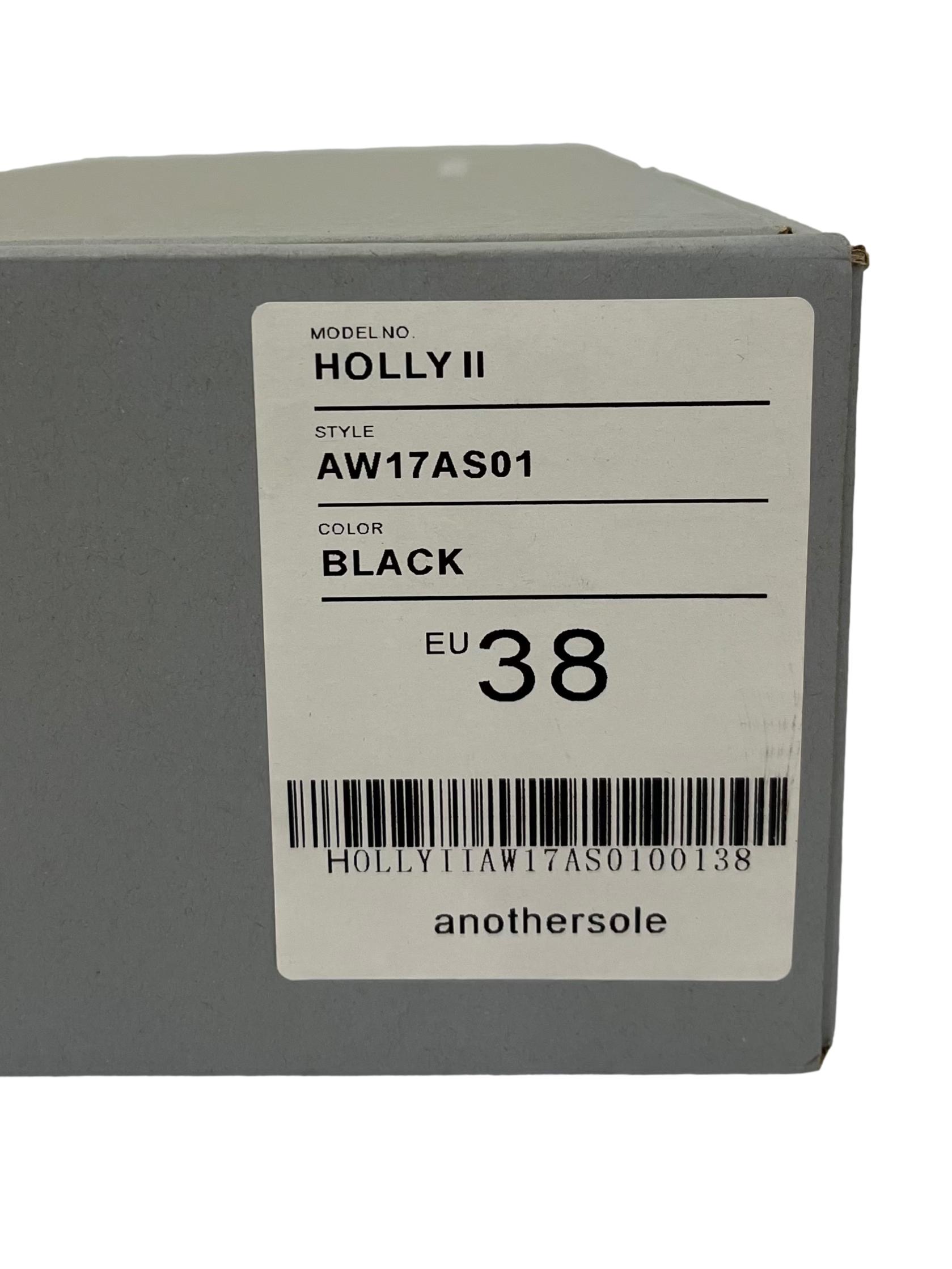 Holly Ii Black Sneakers With Black Laces