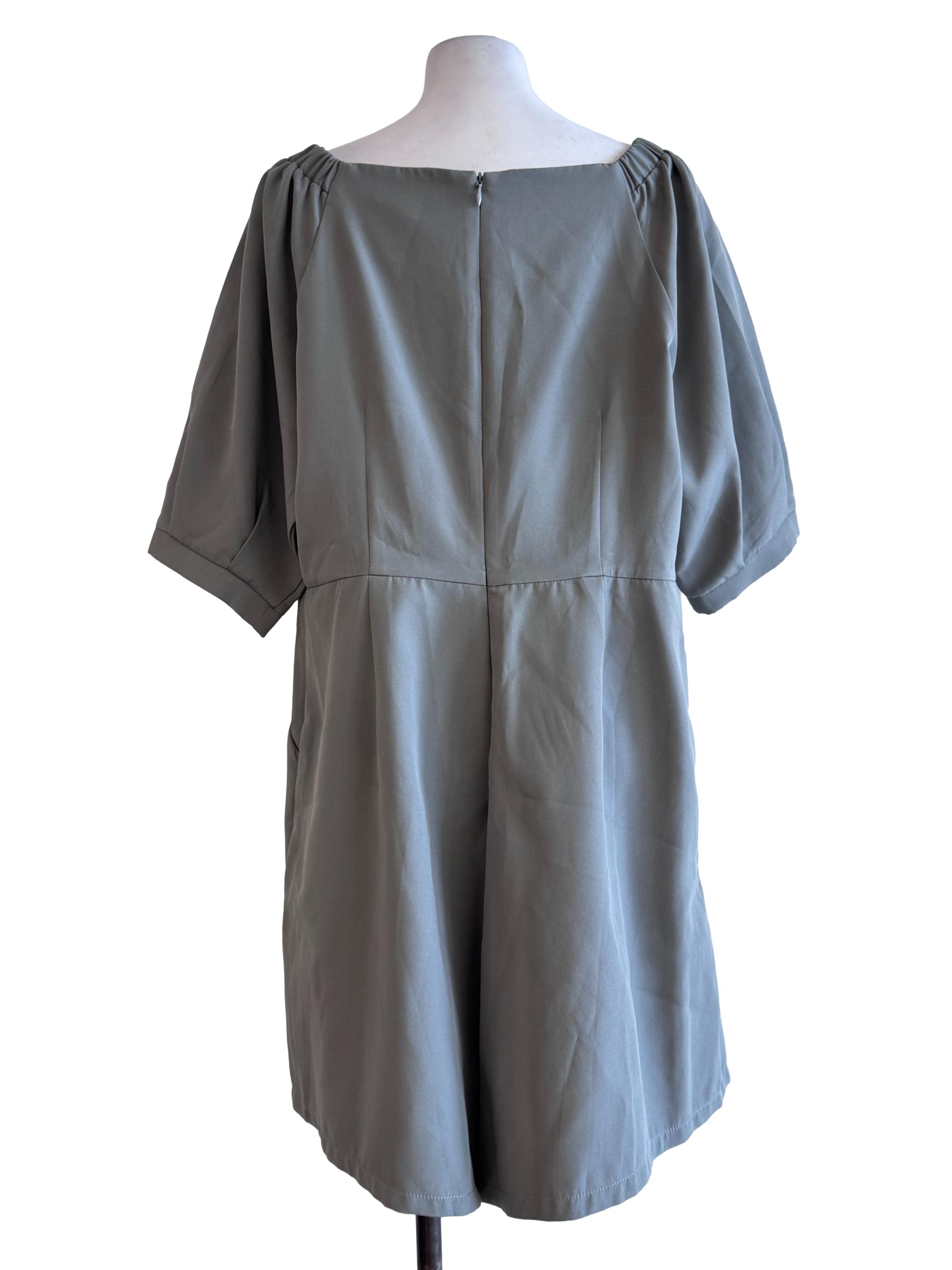 Sage Green Buttoned Rompers