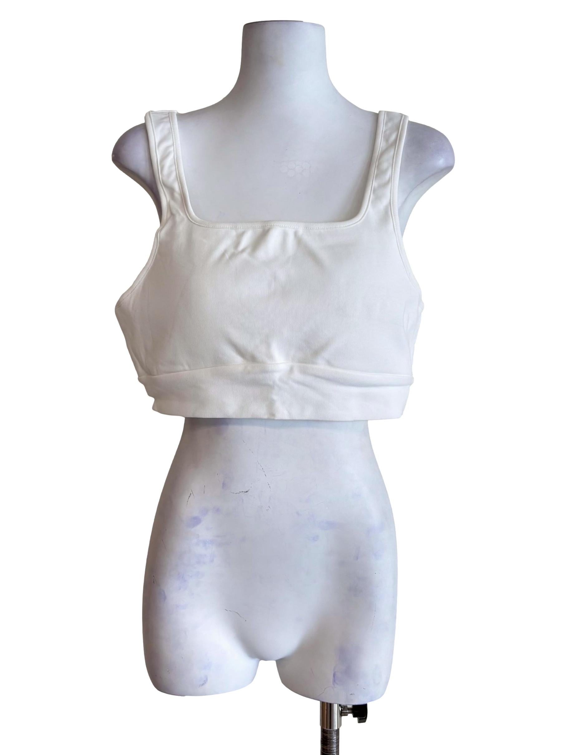 White Maci Padded Top