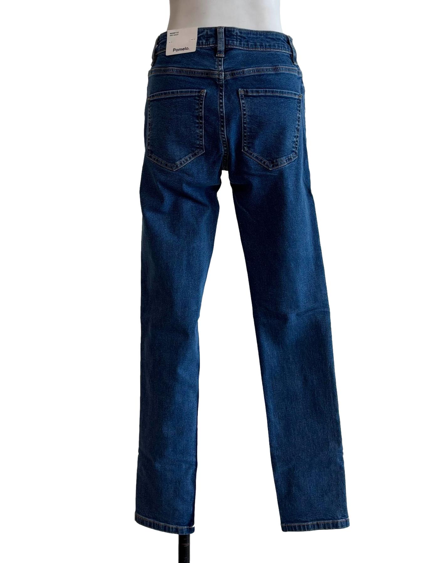 Blue Denim Skinny Jeans