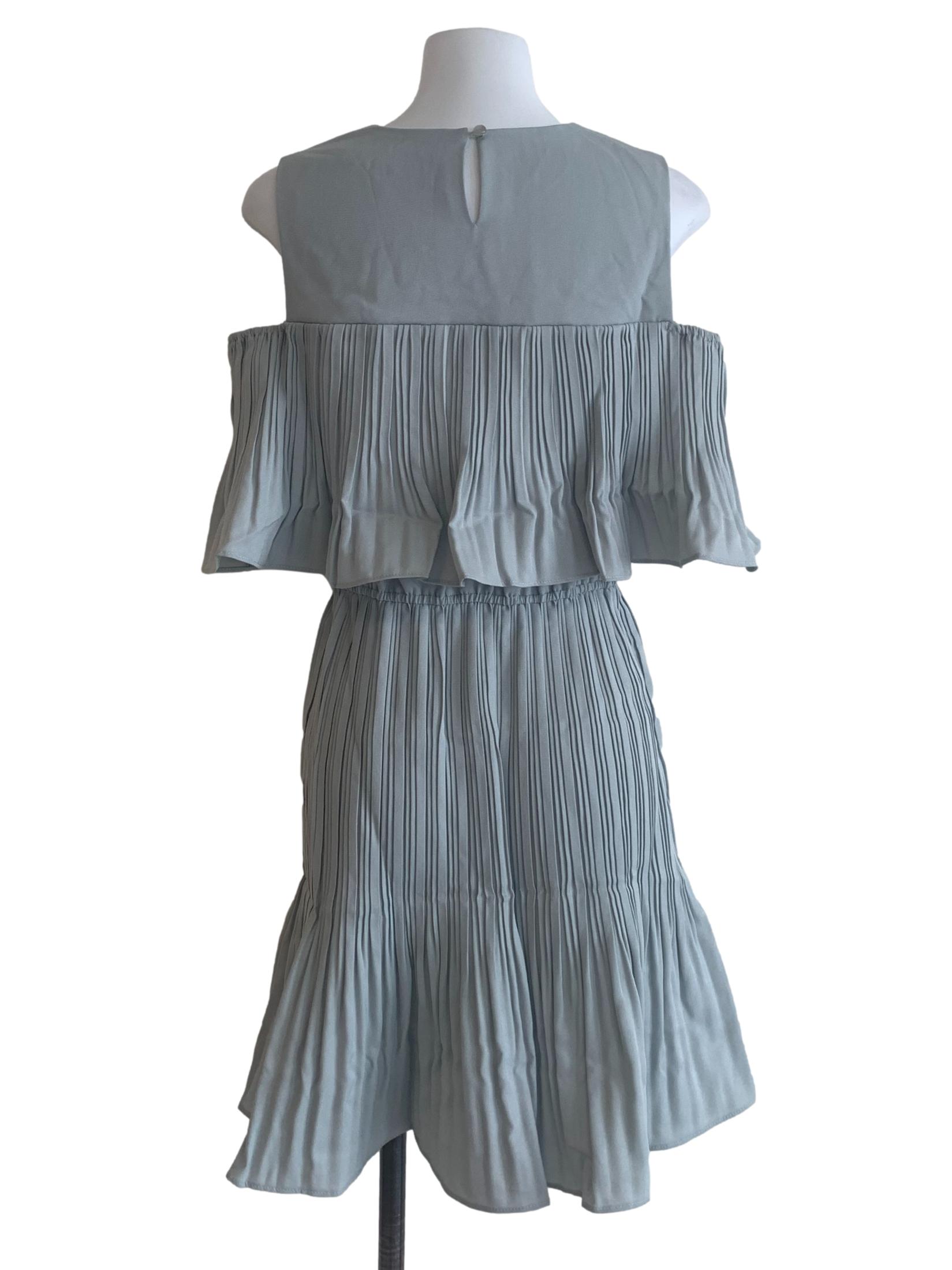 Stone Blue Peplum Dress