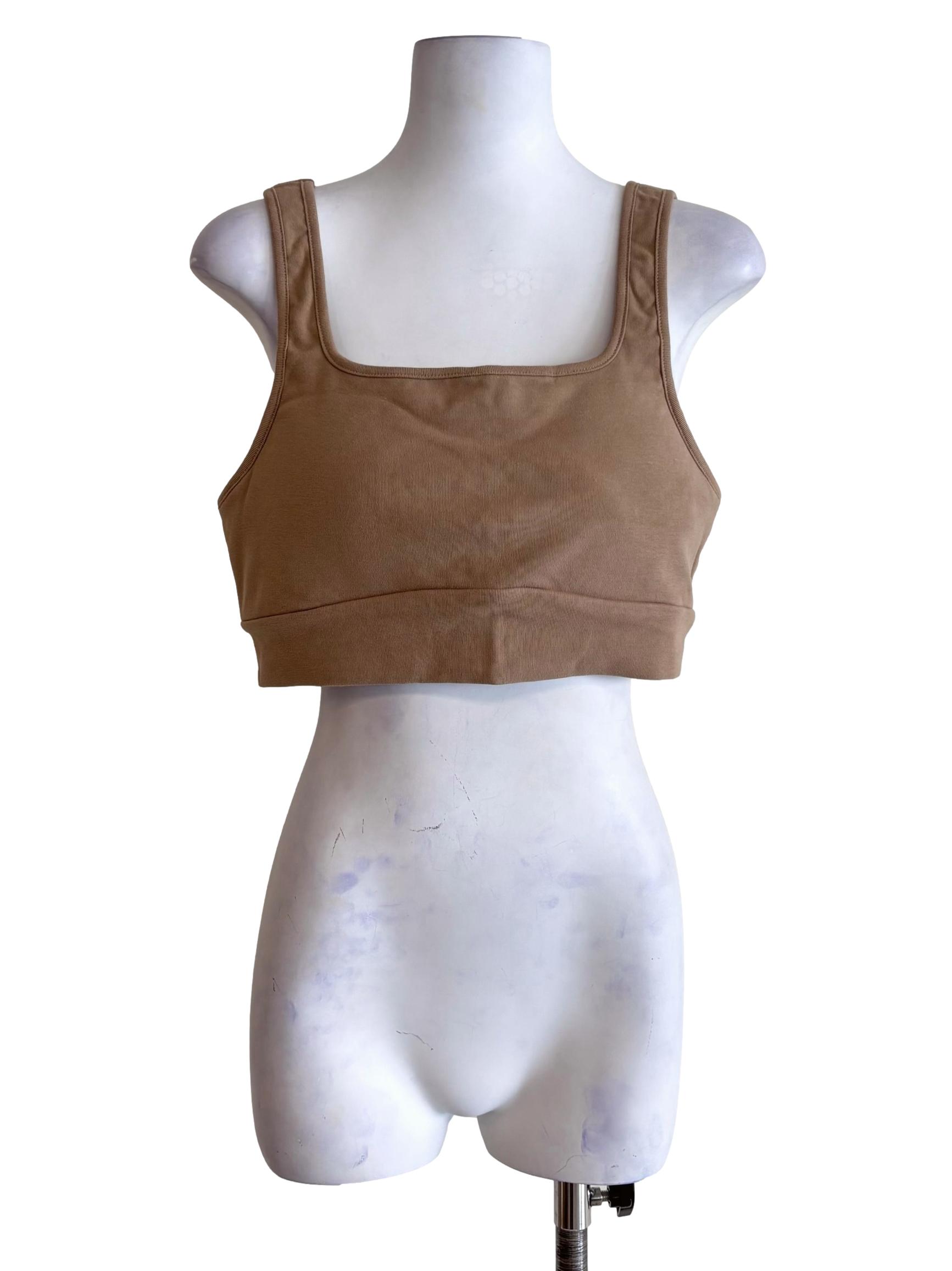 Brown Maci Padded Top