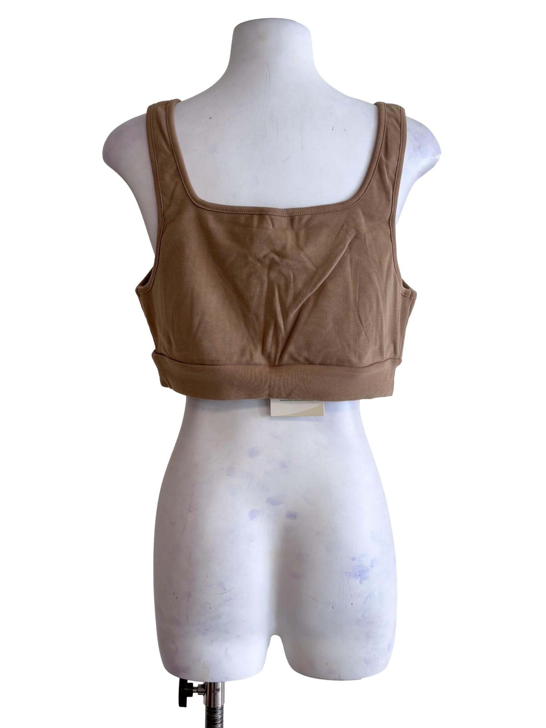 Brown Maci Padded Top