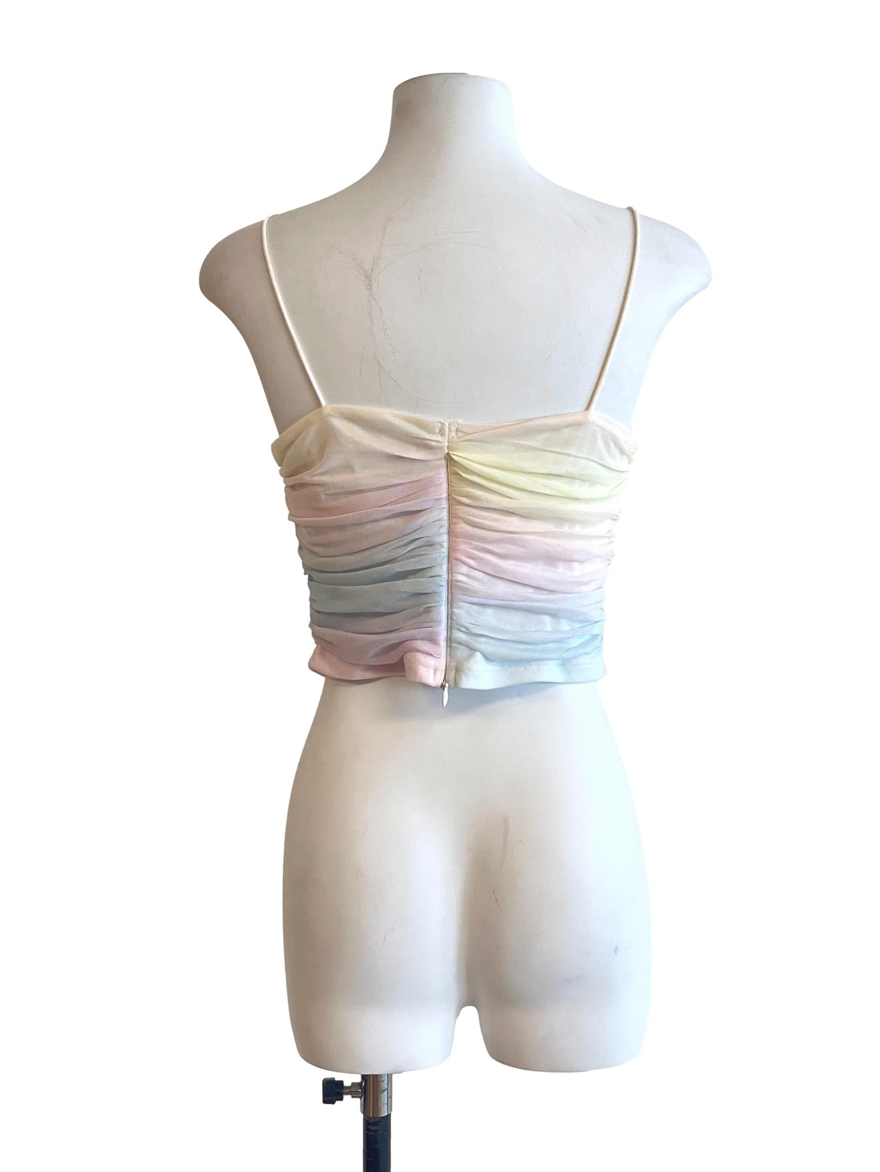 Cotton Candy Pink Spaghetti Strap Top