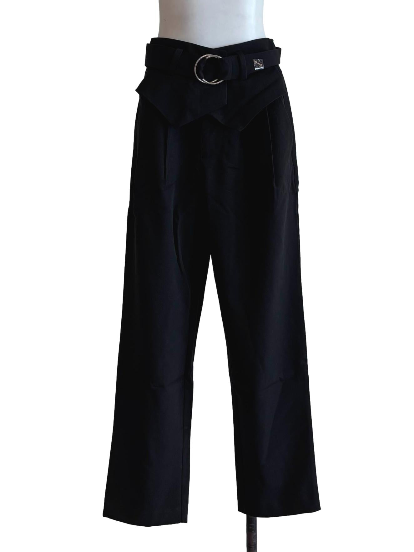 Night Black Slim Fit Pants