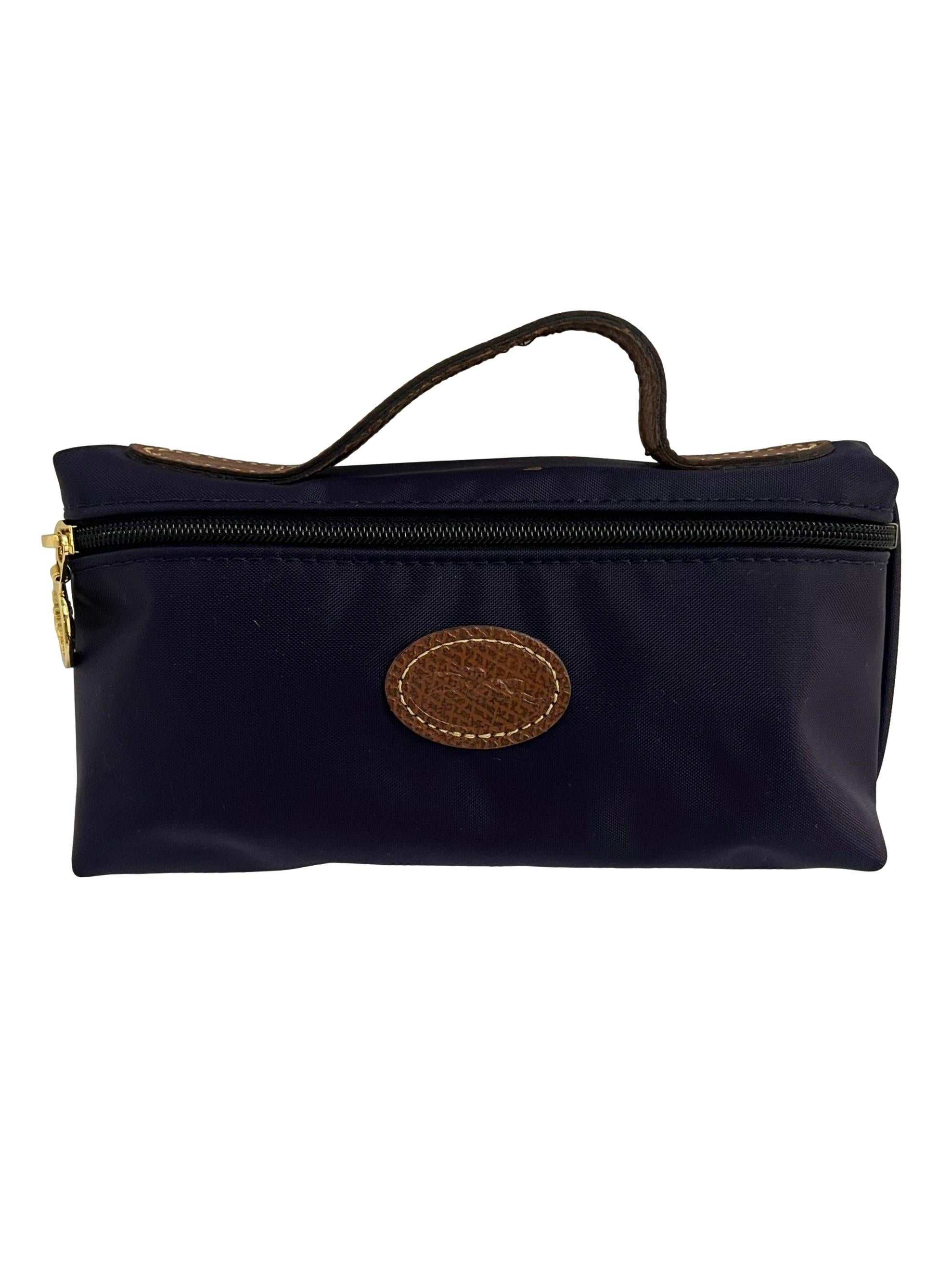 Dark Blue Purple Le Pliage Cosmetics Case CSN