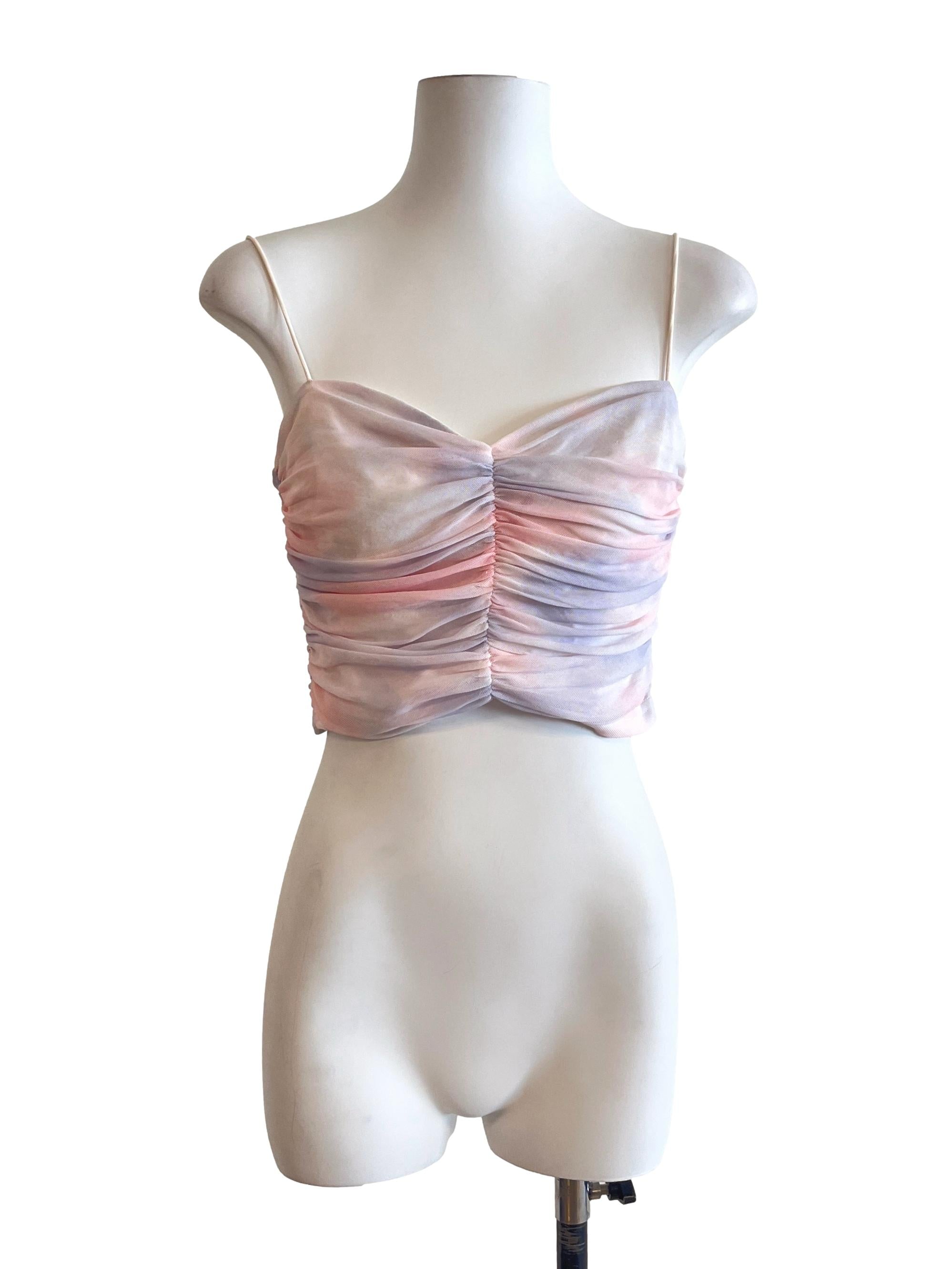 Cotton Candy Purple Spaghetti Strap Top