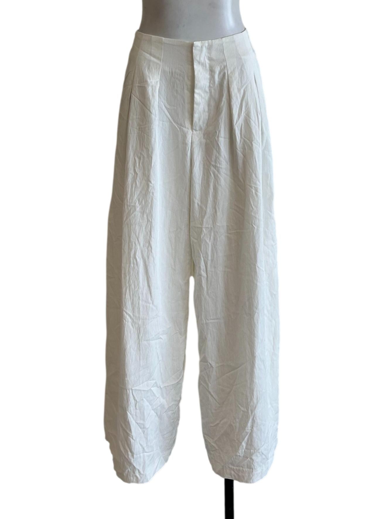 Alabaster White Suiting Pant