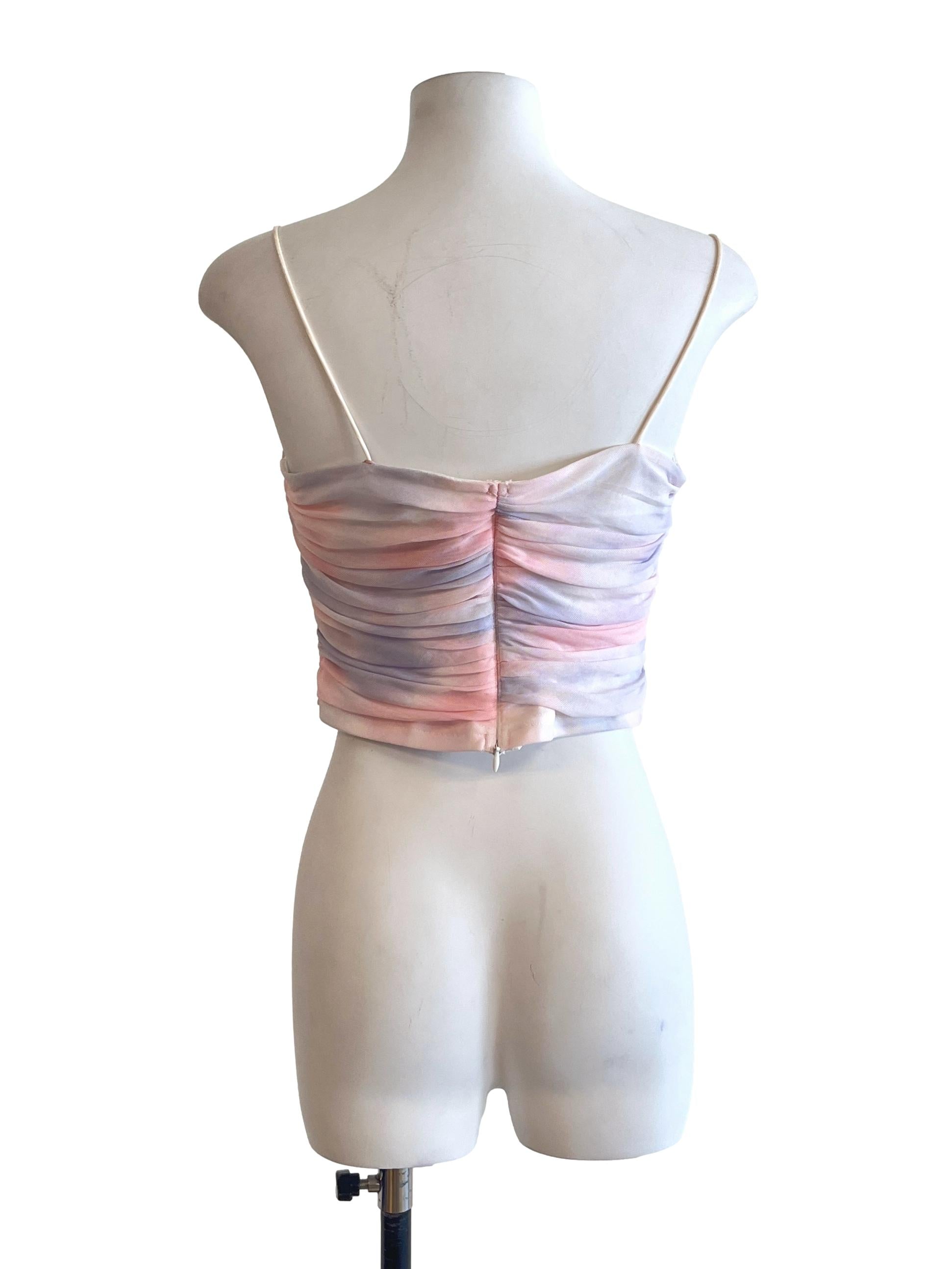 Cotton Candy Purple Spaghetti Strap Top