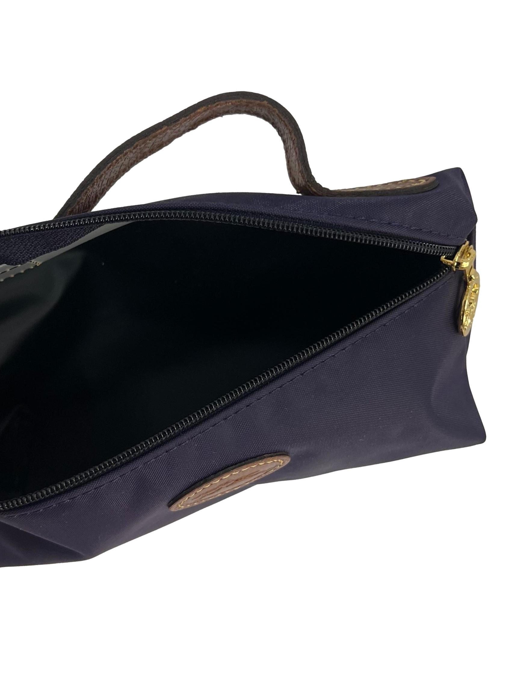 Dark Blue Purple Le Pliage Cosmetics Case CSN
