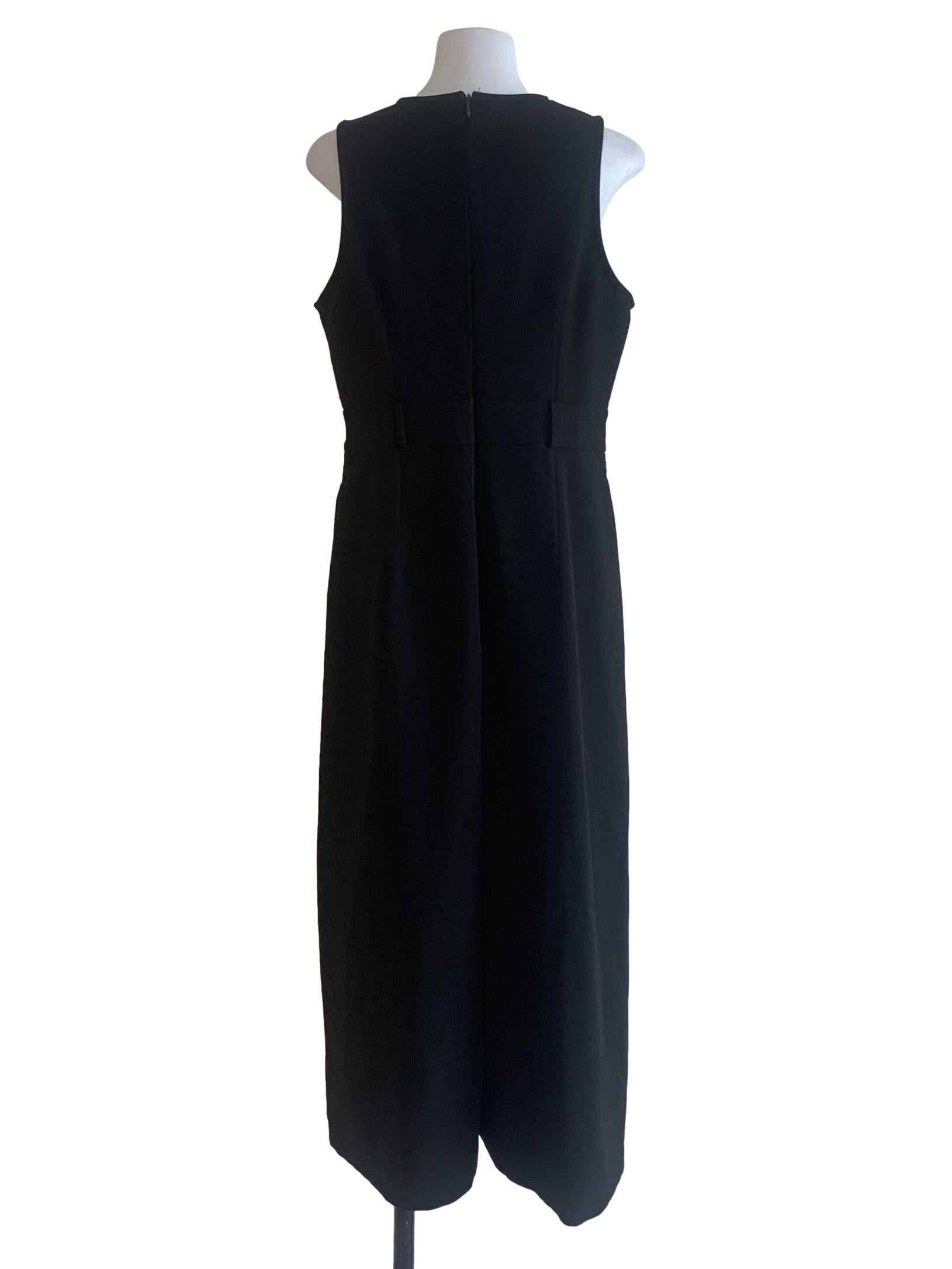 Ebony Black Cullotes Jumpuit